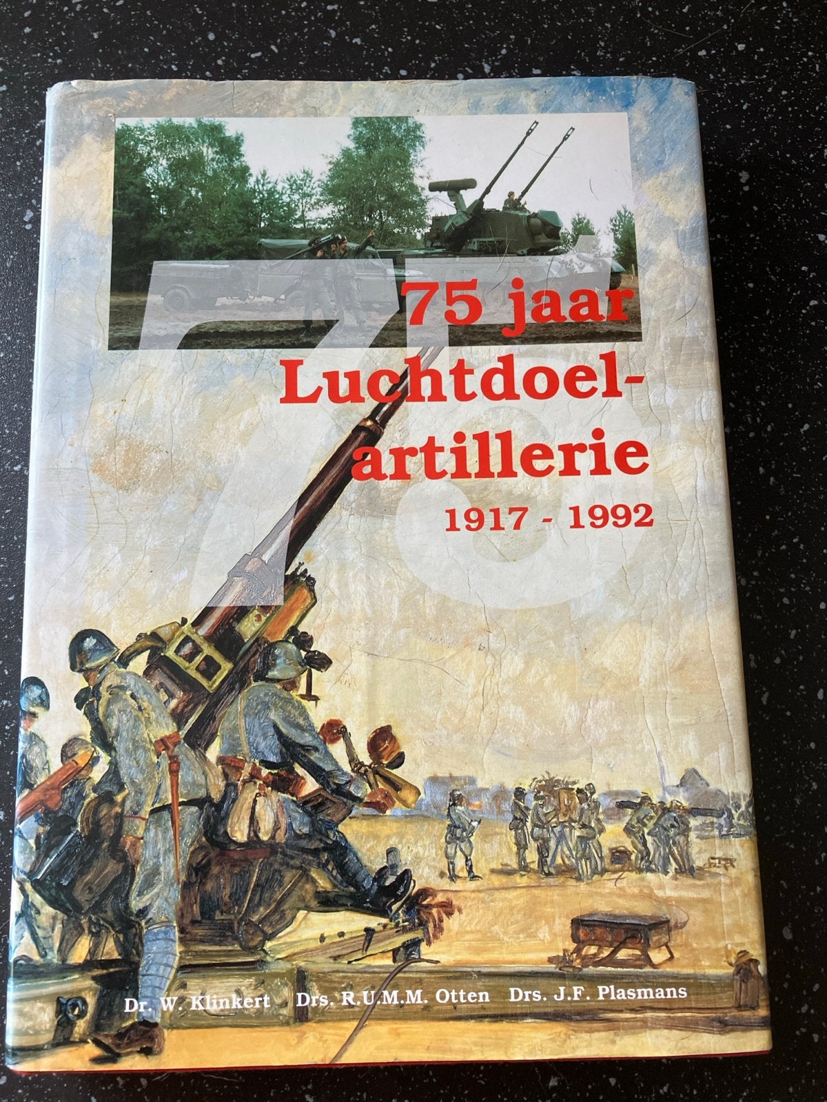 75 jaar Luchtdoelartillerie 1917-1992, Ophalen of Verzenden, 1945 tot heden, Gelezen, Landmacht