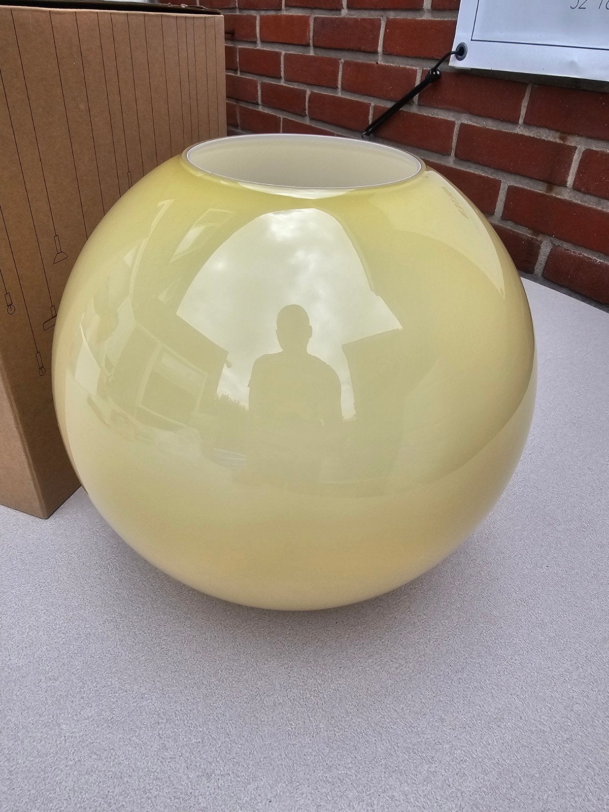 Ferm Living Opal Shade - Sphere lampenkap, Ophalen of Verzenden, Nieuw, Glas, Scandinavisch, Modern