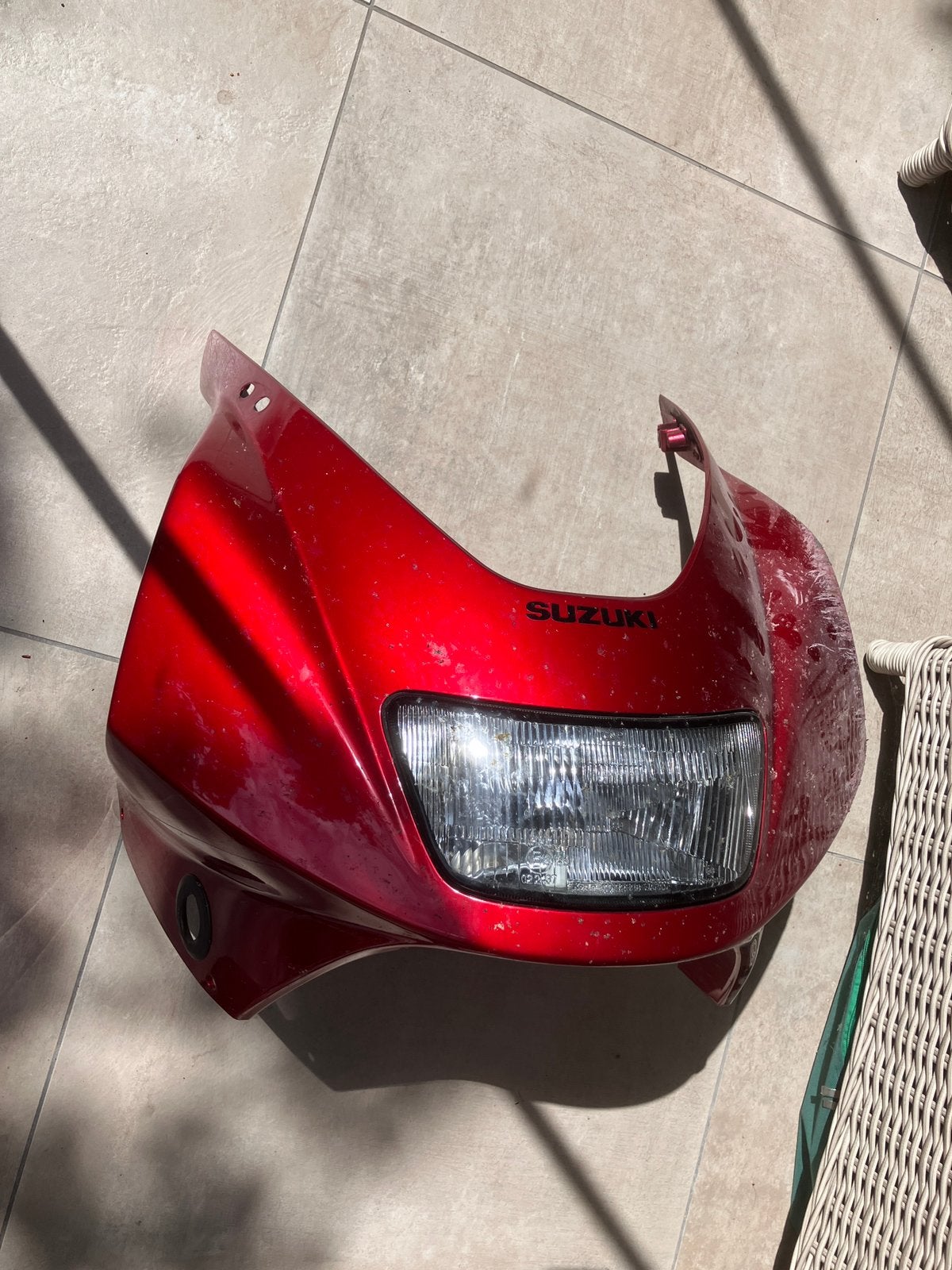 Suzuki RF900 rood, kuipdelen rechts., Motoren, Ophalen, Gebruikt