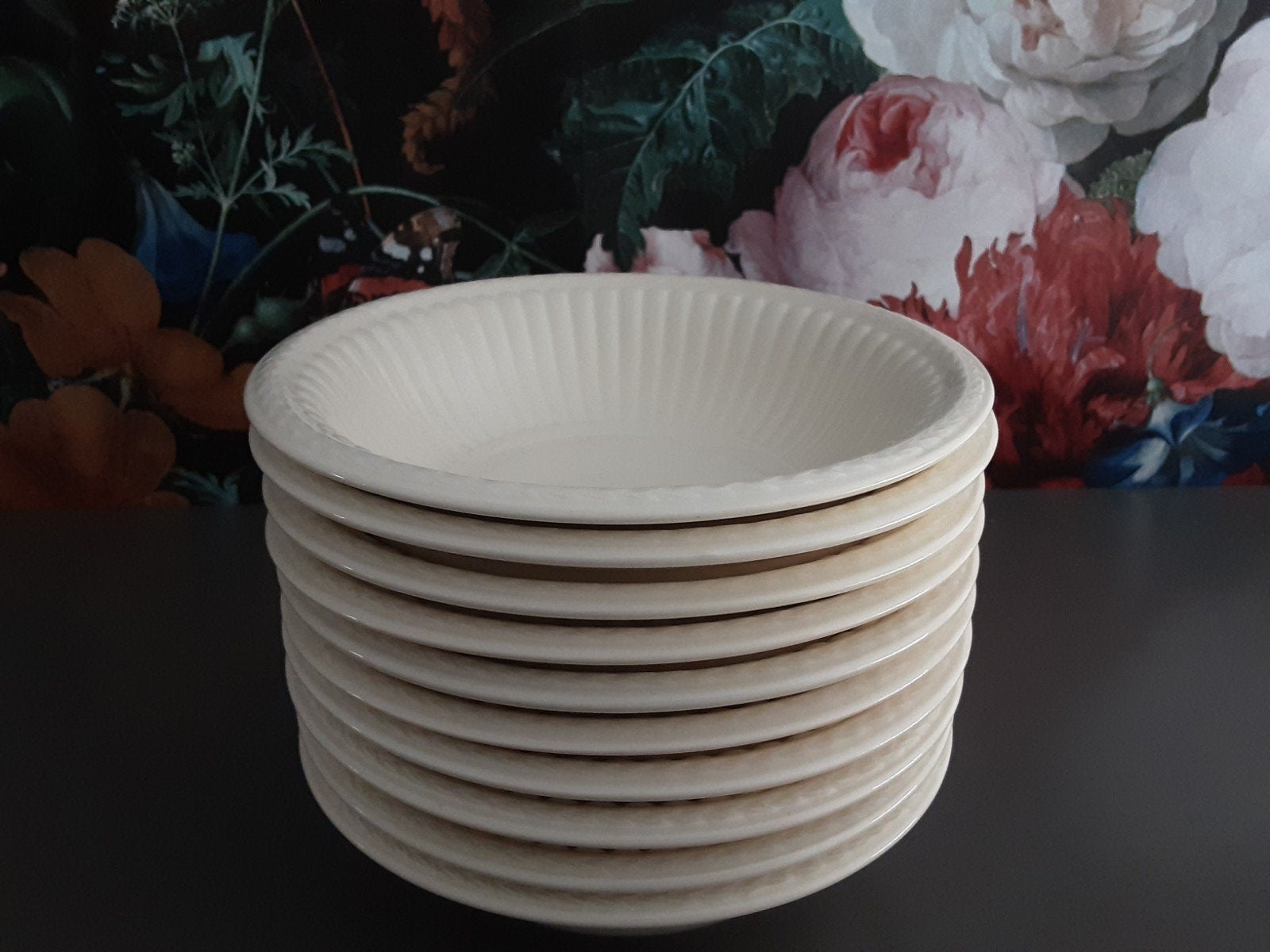 wedgwood Edme papschaaltjes 16cm Nieuwstaat Per stuk, Huis en Inrichting, Keuken | Servies, Ophalen, Zo goed als nieuw, Aardewerk