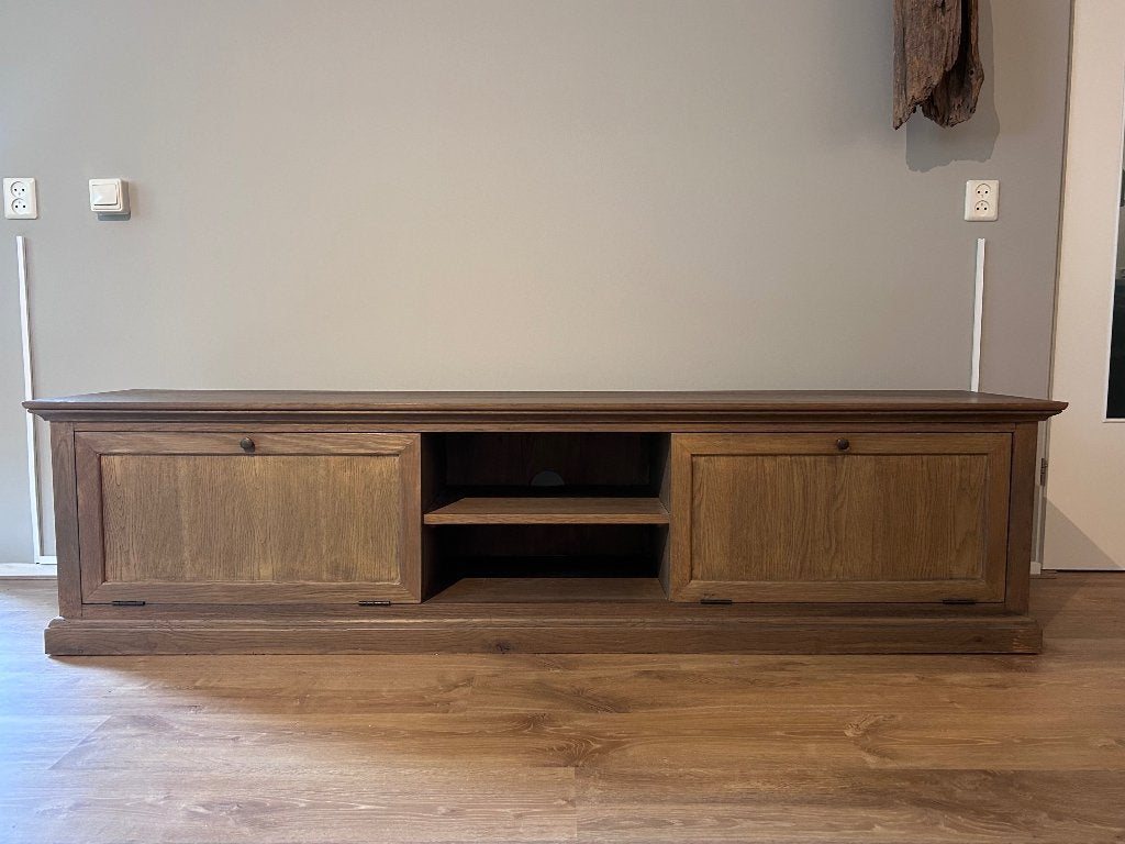 TV meubel, Huis en Inrichting, Ophalen, Gebruikt, 150 tot 200 cm, Landelijk