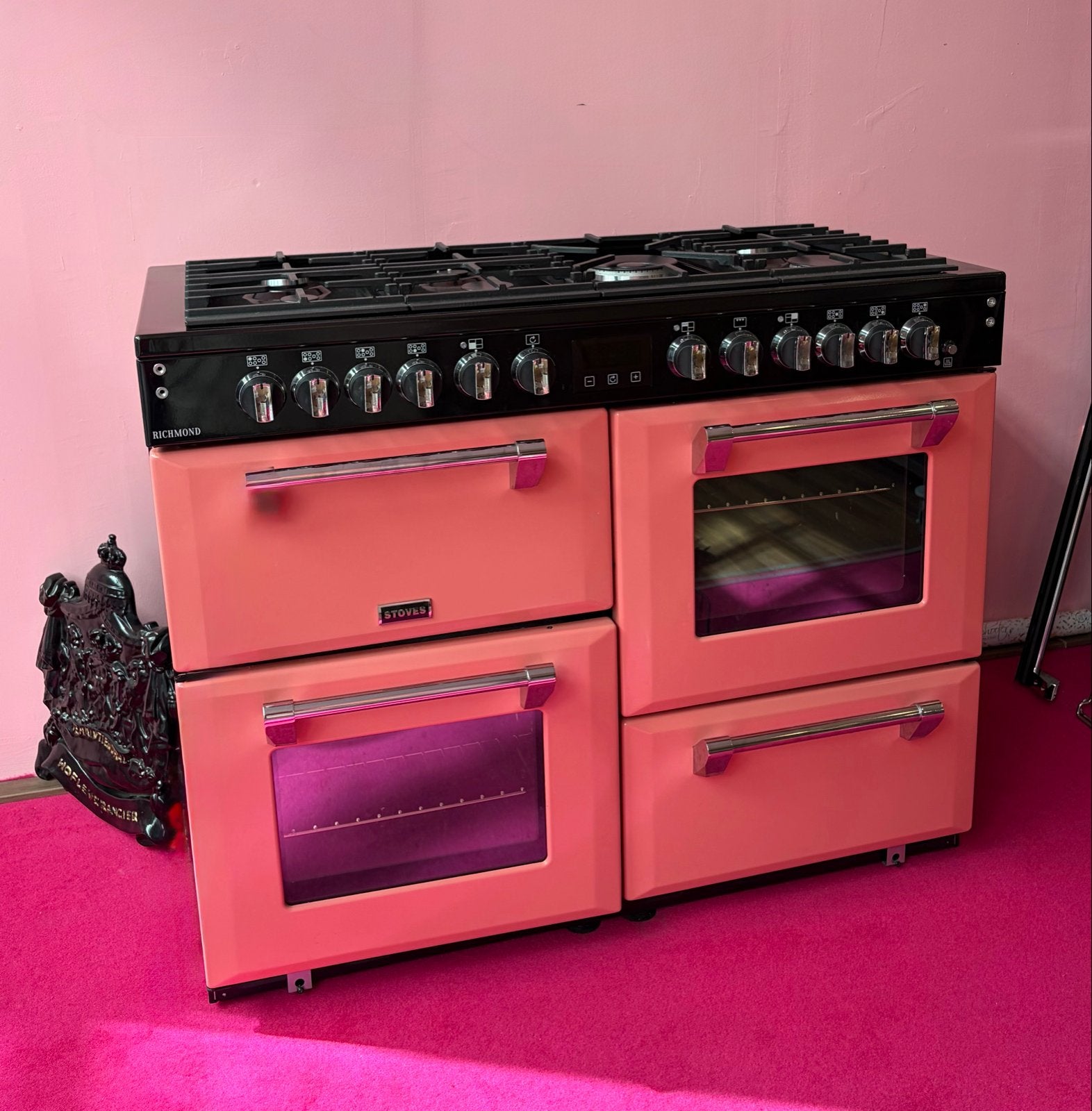 Stoves Richmond fornuis (nieuw/showmodel), Ophalen, Hete lucht, 60 cm of meer, Zo goed als nieuw