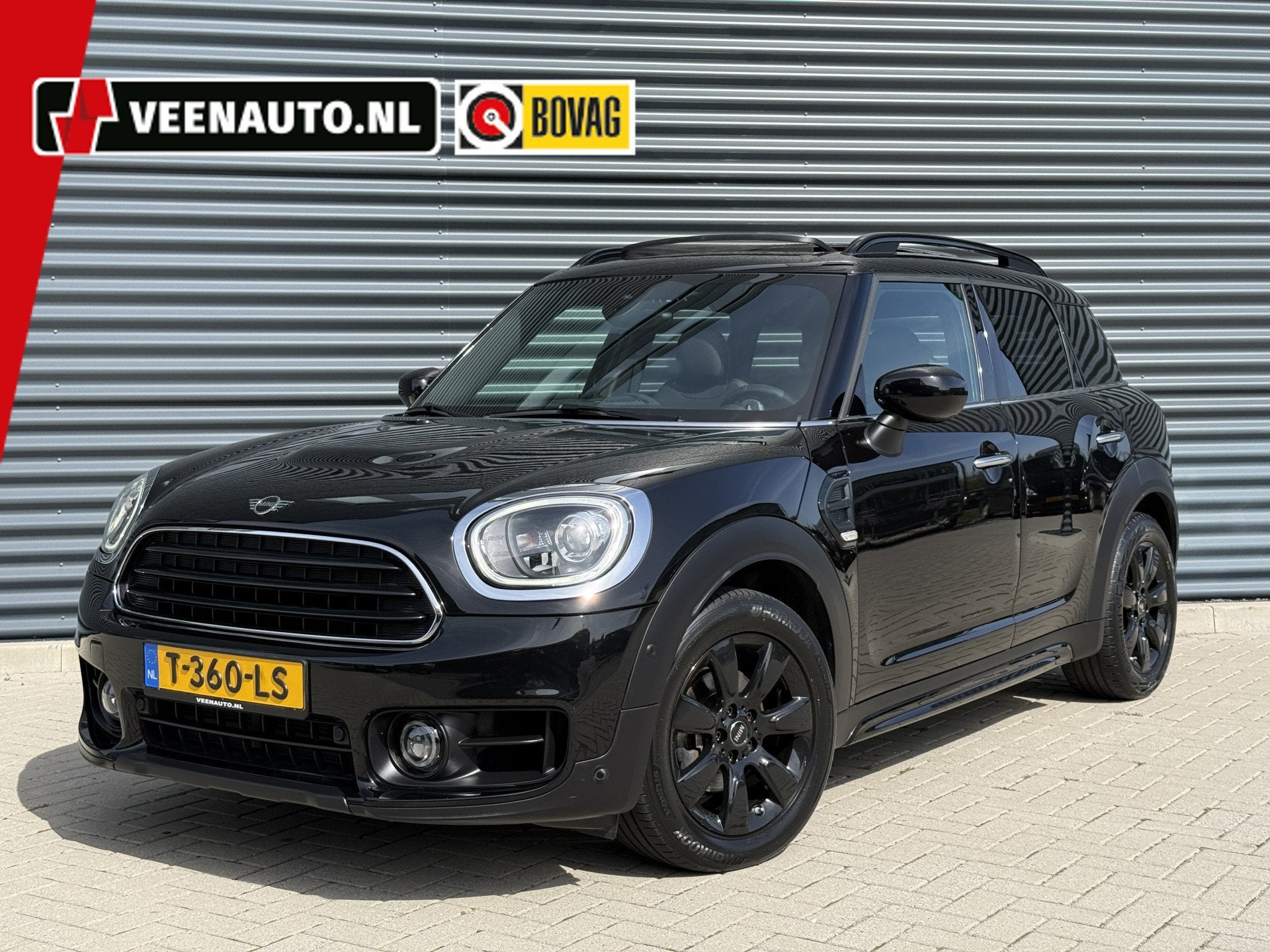 MINI Countryman 1.5 One Chili Pano/Leder/Apple/LED, Gebruikt, Countryman, Zwart, 3 cilinders