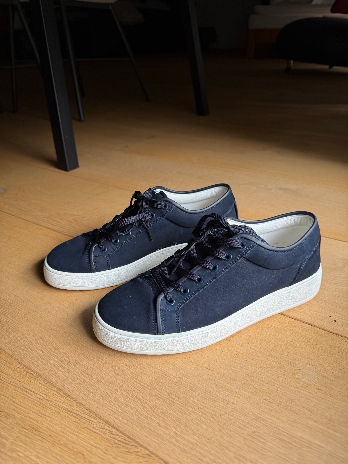 ETQ Amsterdam maat 44, Ophalen of Verzenden, Zo goed als nieuw, Blauw, Sneakers of Gympen