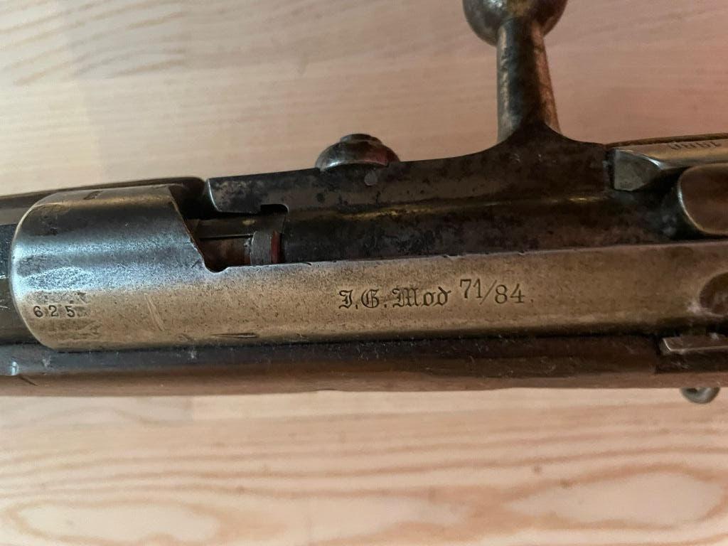 Duitse M1871/84, Ophalen