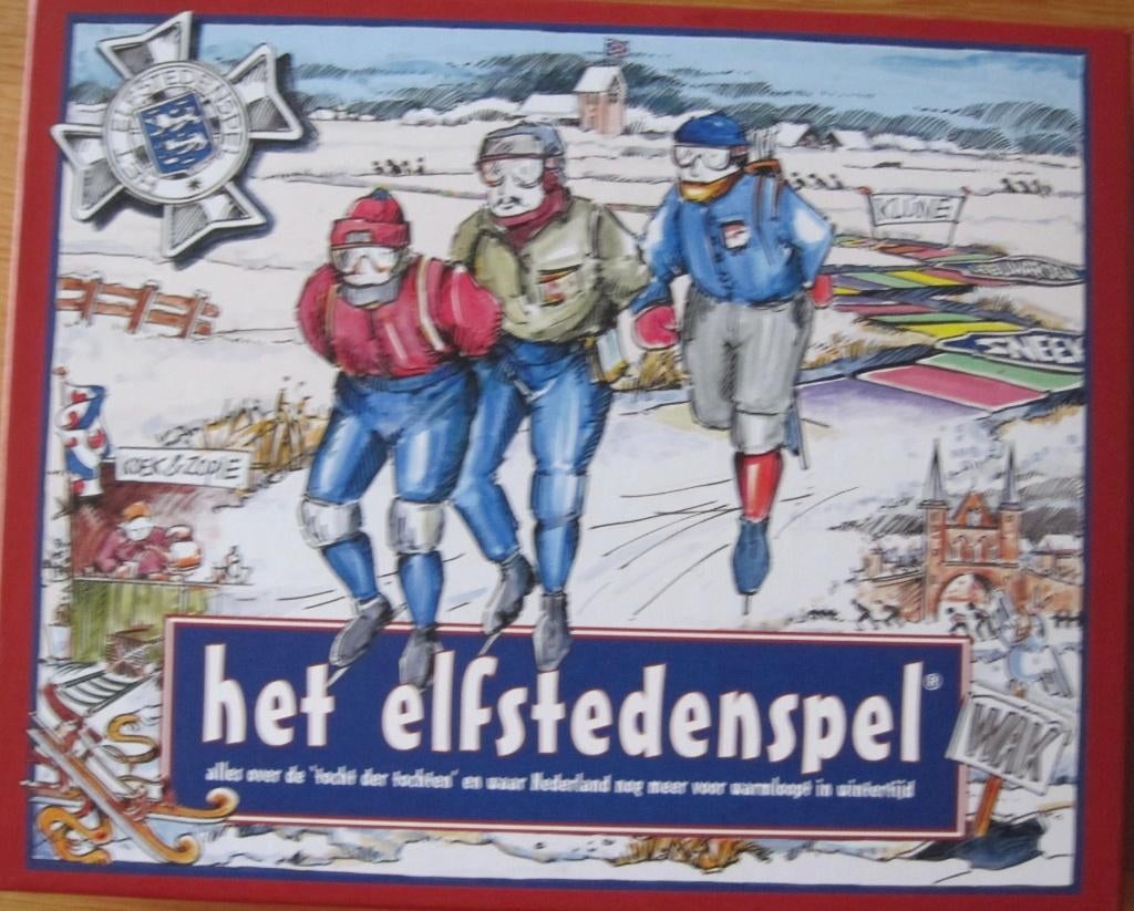 bordspel het Elfstedenspel - nieuw, Hobby en Vrije tijd, Gezelschapsspellen | Bordspellen, Vijf spelers of meer, Ophalen of Verzenden
