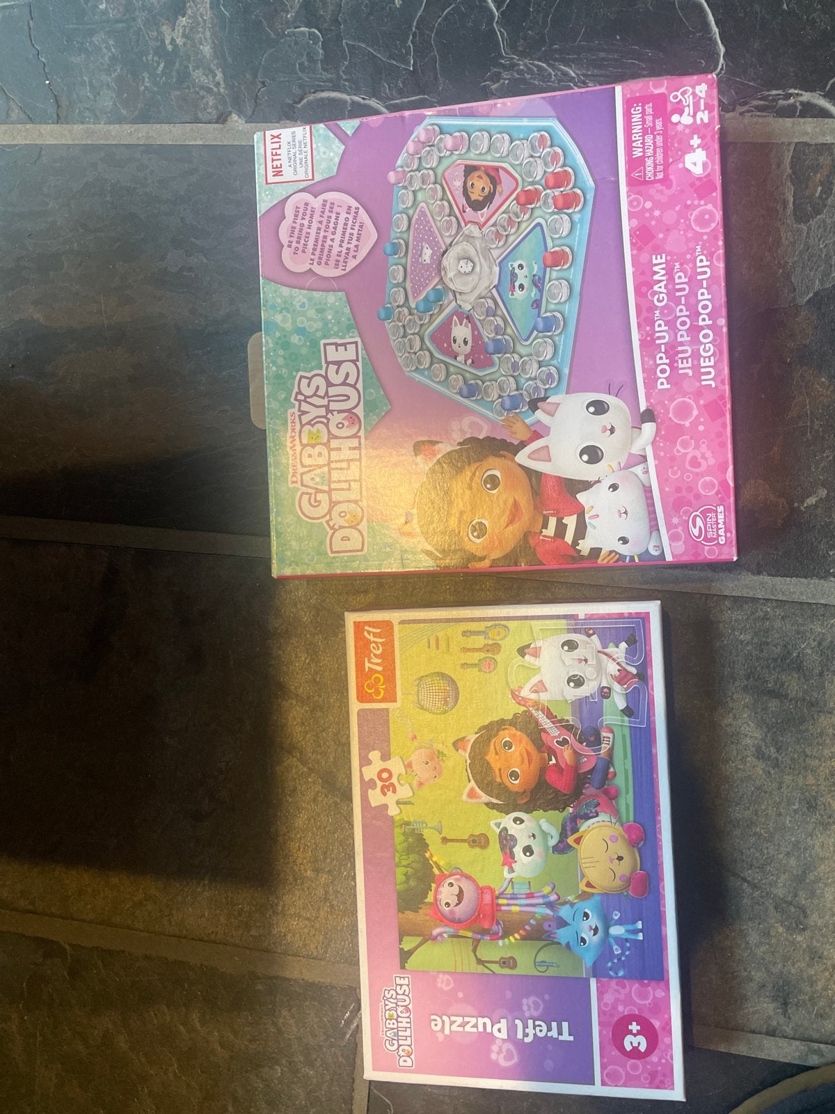 Gabby's Poppenhuis Spel en Puzzel Set, Hobby en Vrije tijd, Ophalen of Verzenden, Minder dan 500 stukjes, Zo goed als nieuw, Overige typen