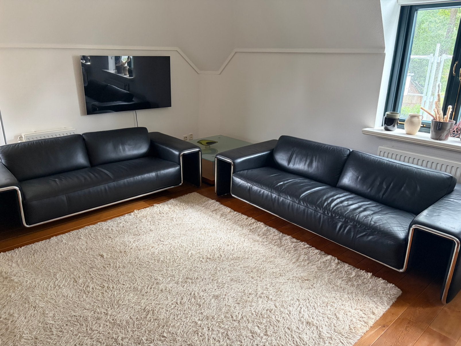 Zeldzame designklassieker - De Sede DS-180 - Bankstel, Ophalen, Gebruikt, Minder dan 75 cm, Leer