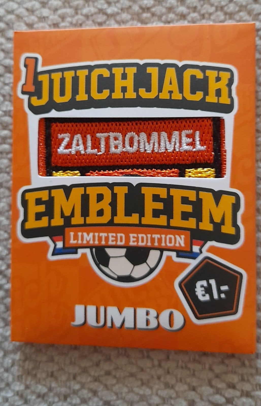 Juich embleem Zaltbommel, Verzamelen, Albert Heijn, Ophalen of Verzenden