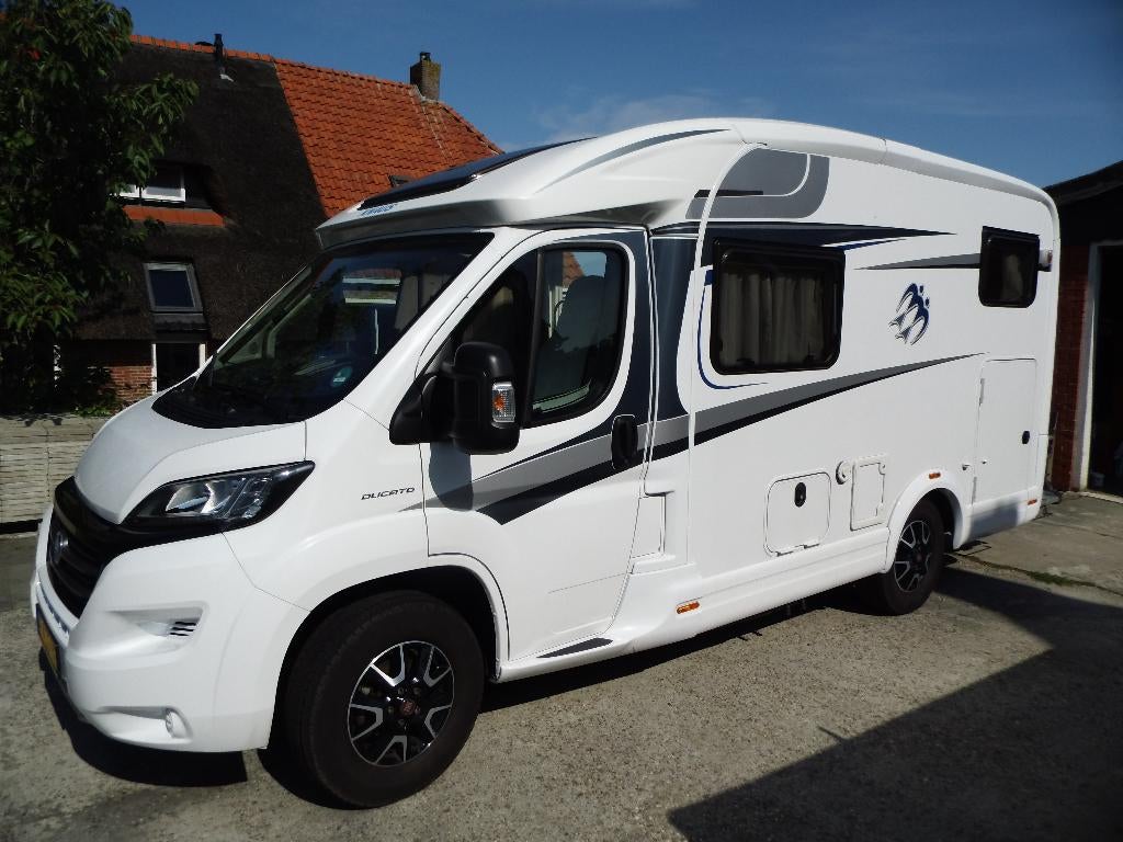 Knaus Van TI 550 DWARSBED  EURO 6  5.99M, Caravans en Kamperen, Caravans, Dwarsbed, Treinzit, Particulier, 5 tot 6 meter