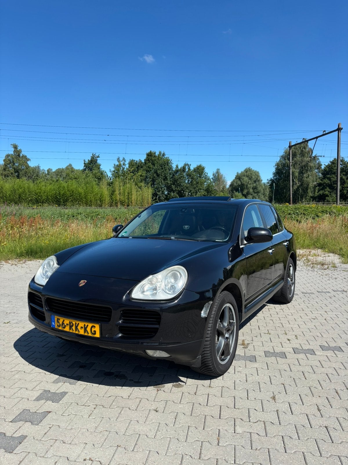 Porsche Cayenne 4.5 S Tiptronic S 2005 Zwart, Auto's, Automaat, Cayenne, 2220 kg, 8 cilinders