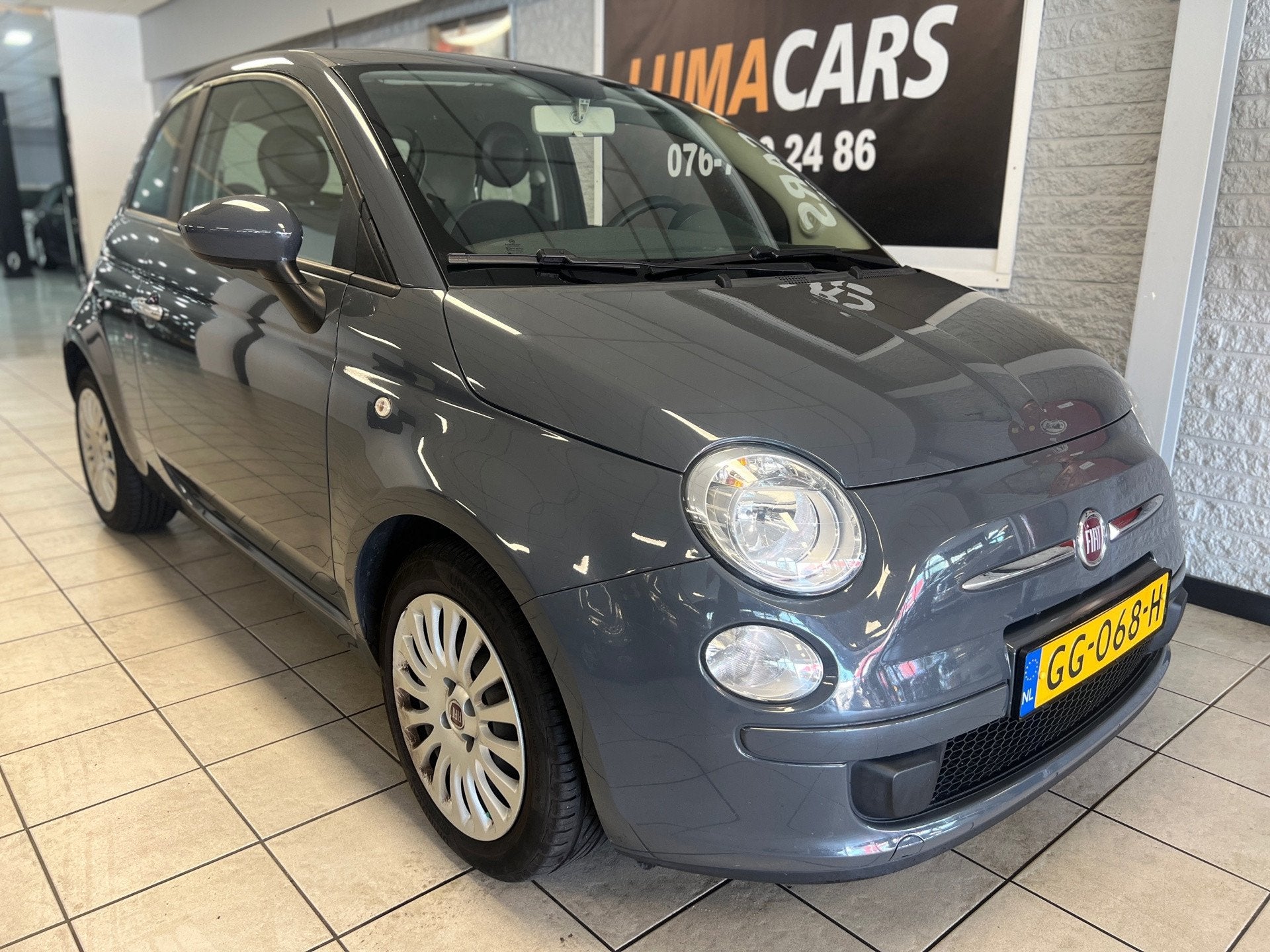 Fiat 500 1.0 TwinAir Pop | Nieuwe APK | Elekrt. | Airco, Auto's, Voorwielaandrijving, Gebruikt, Euro 6, 840 kg