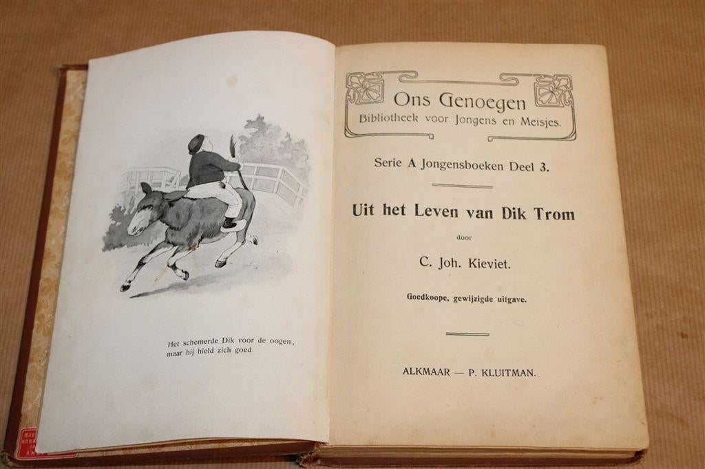 Uit het Leven van Dik Trom — Antieke Uitgave [1906], Antiek en Kunst, Antiek | Boeken en Bijbels, Ophalen of Verzenden