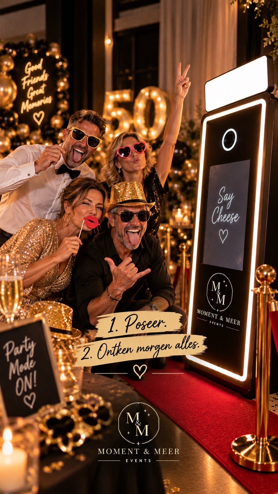 Magic Mirror | Photobooth huren Abraham Sarah | Twente, Ophalen, Zo goed als nieuw, Abraham of Sarah