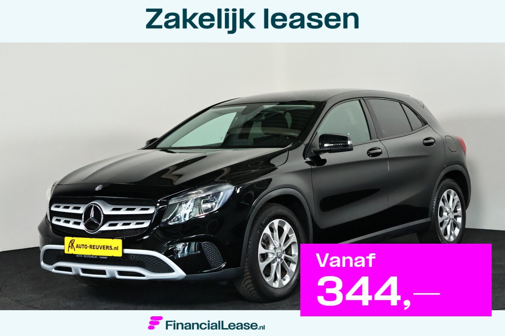 Mercedes-Benz GLA 180 Ambition / Bluetooth / Airco / Camera, Voorwielaandrijving, 12 maanden, Stof, Gebruikt