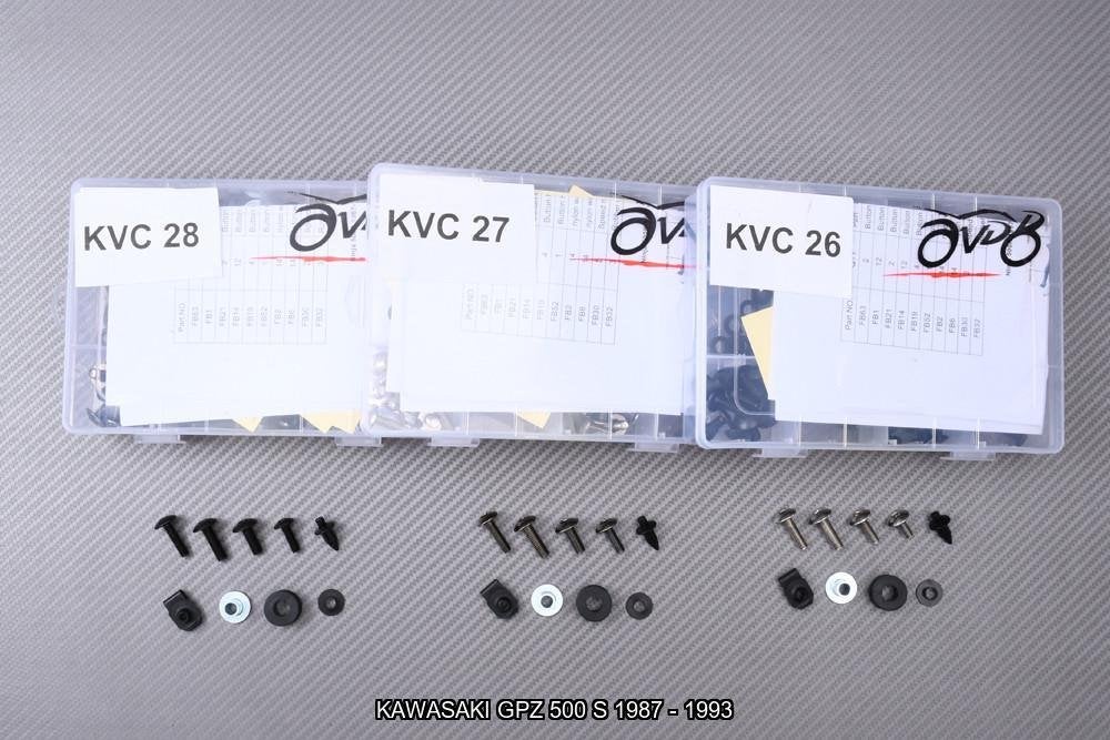 Kuip bouten set voor KAWASAKI GPZ 500 S 1987 - 1993