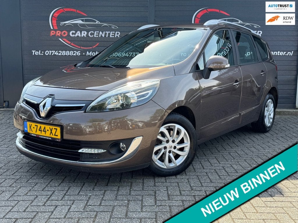 Renault Grand Scénic 1.2 TCe Bose CLIMATE | CRUISE | NAVI |, Auto's, Voorwielaandrijving, Euro 5, Stof, Gebruikt