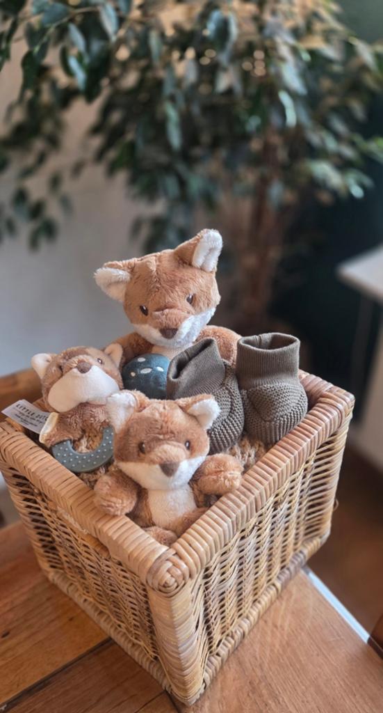 Kraampakket Little Dutch Friends: Vosjes, slofjes & meer, Kinderen en Baby's, Kraamcadeaus en Geboorteborden, Ophalen of Verzenden