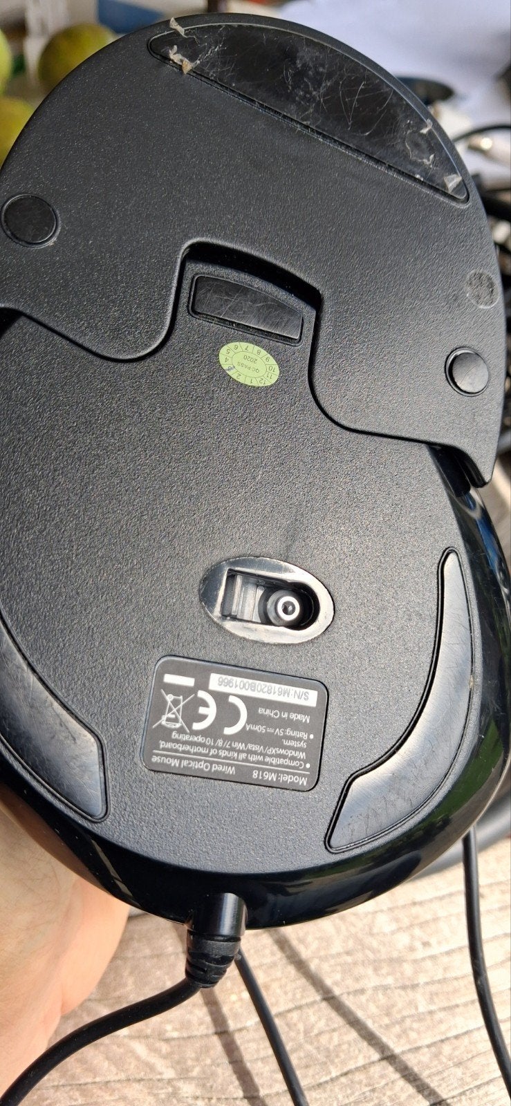 DELUX M618 Bedrade Ergonomische Verticale Muis, Computers en Software, Muizen, Rechtshandig, Muis, Ergonomisch, Ophalen of Verzenden
