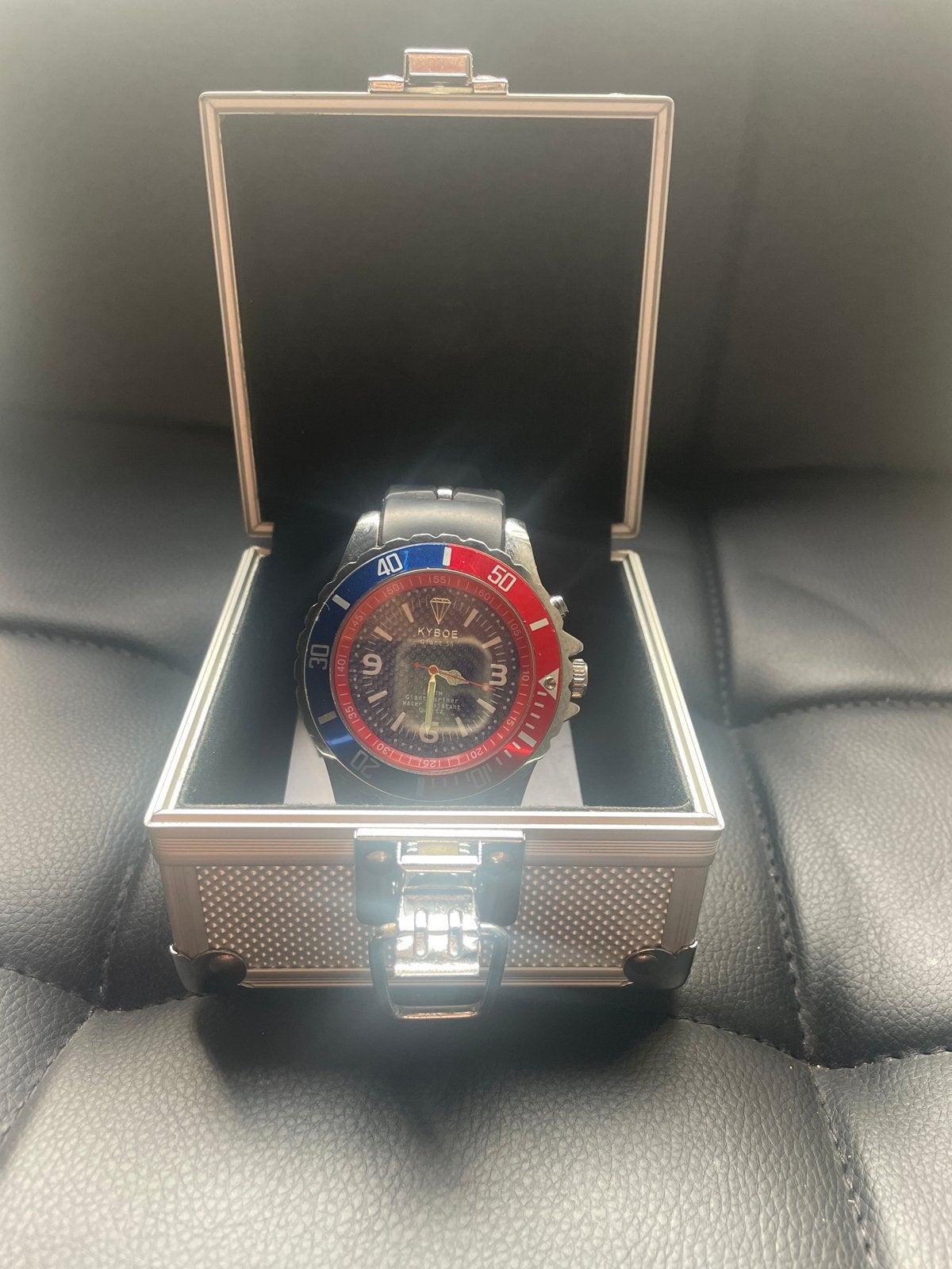 Kyboe Horloge - Stijlvol en Robuust, Overige merken, Staal, Polshorloge, Kunststof