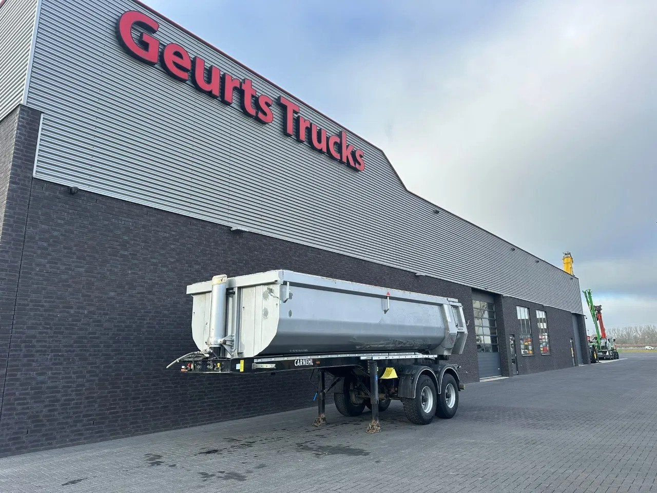 Carnehl CHKS/HH 2 ASSER KIPPER KIPPER/TIPPER /OPLEGGER/AUFLI, Auto's, Vrachtwagens, Overige brandstoffen, Bedrijf, Zilver of Grijs