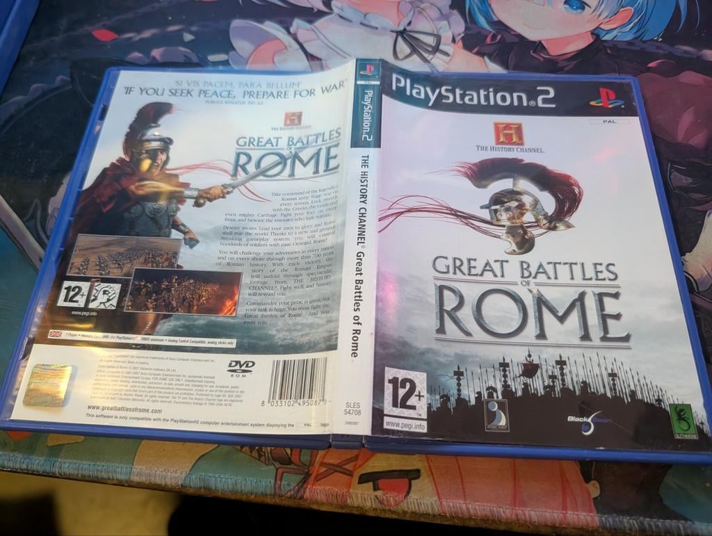 Great Battles of Rome - PlayStation 2 (PS2), 1 speler, Ophalen of Verzenden, Zo goed als nieuw, Strategie en Constructie