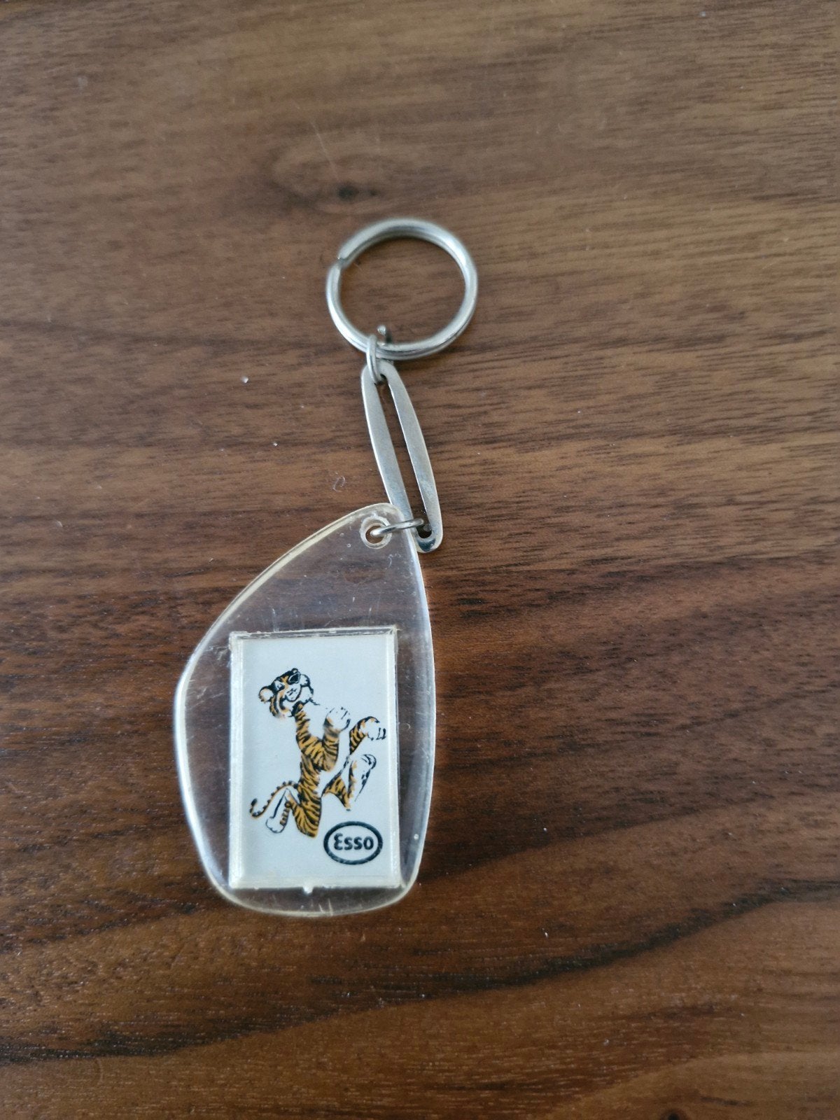 297 Vintage Esso Tijger Sleutelhanger, Verzamelen, Ophalen of Verzenden, Gebruikt, Merk