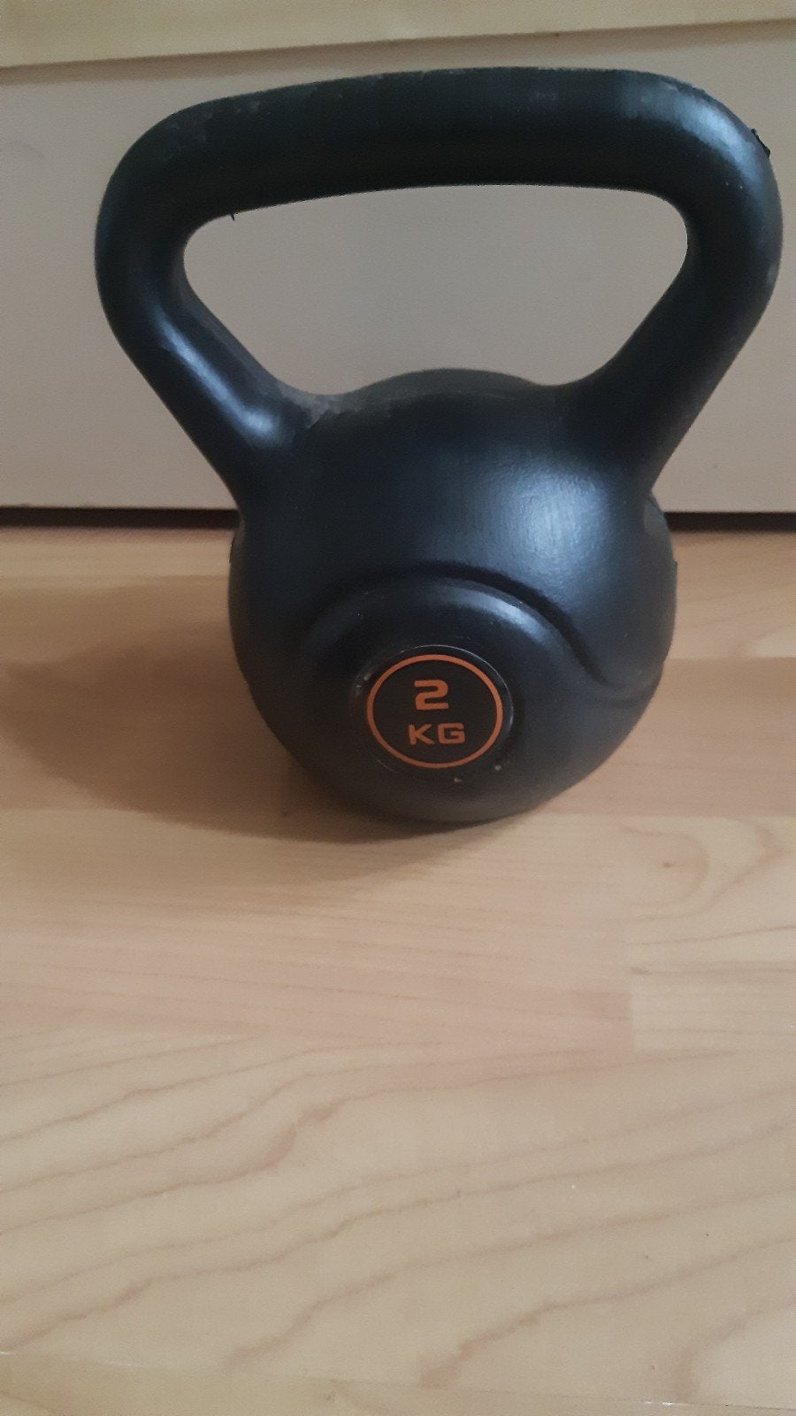 Kettlebell 2 KG in goede staat, Ophalen, Gebruikt, Kettlebell
