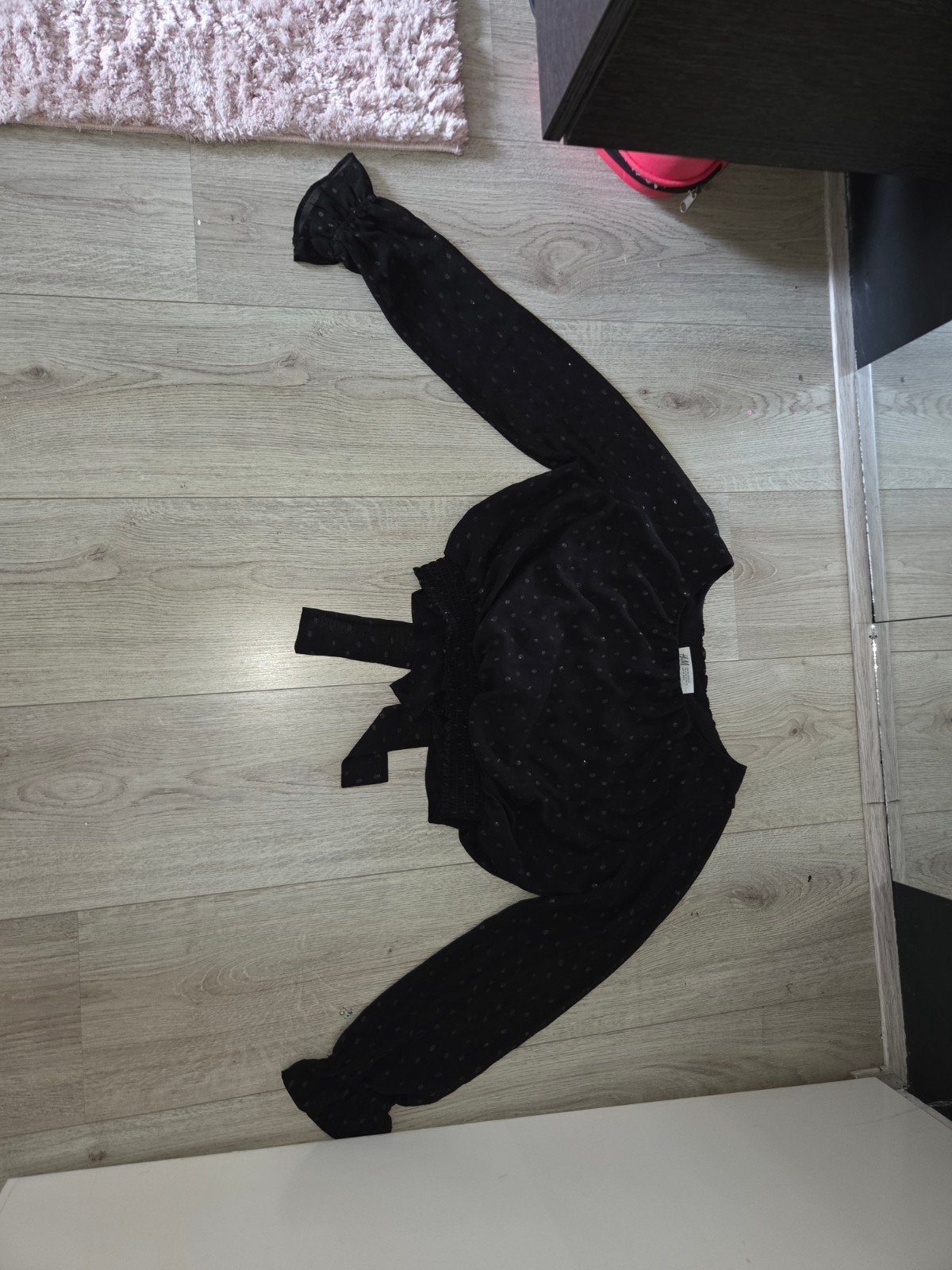 zwart blousje, H&M, Zwart, Ophalen of Verzenden, Zo goed als nieuw