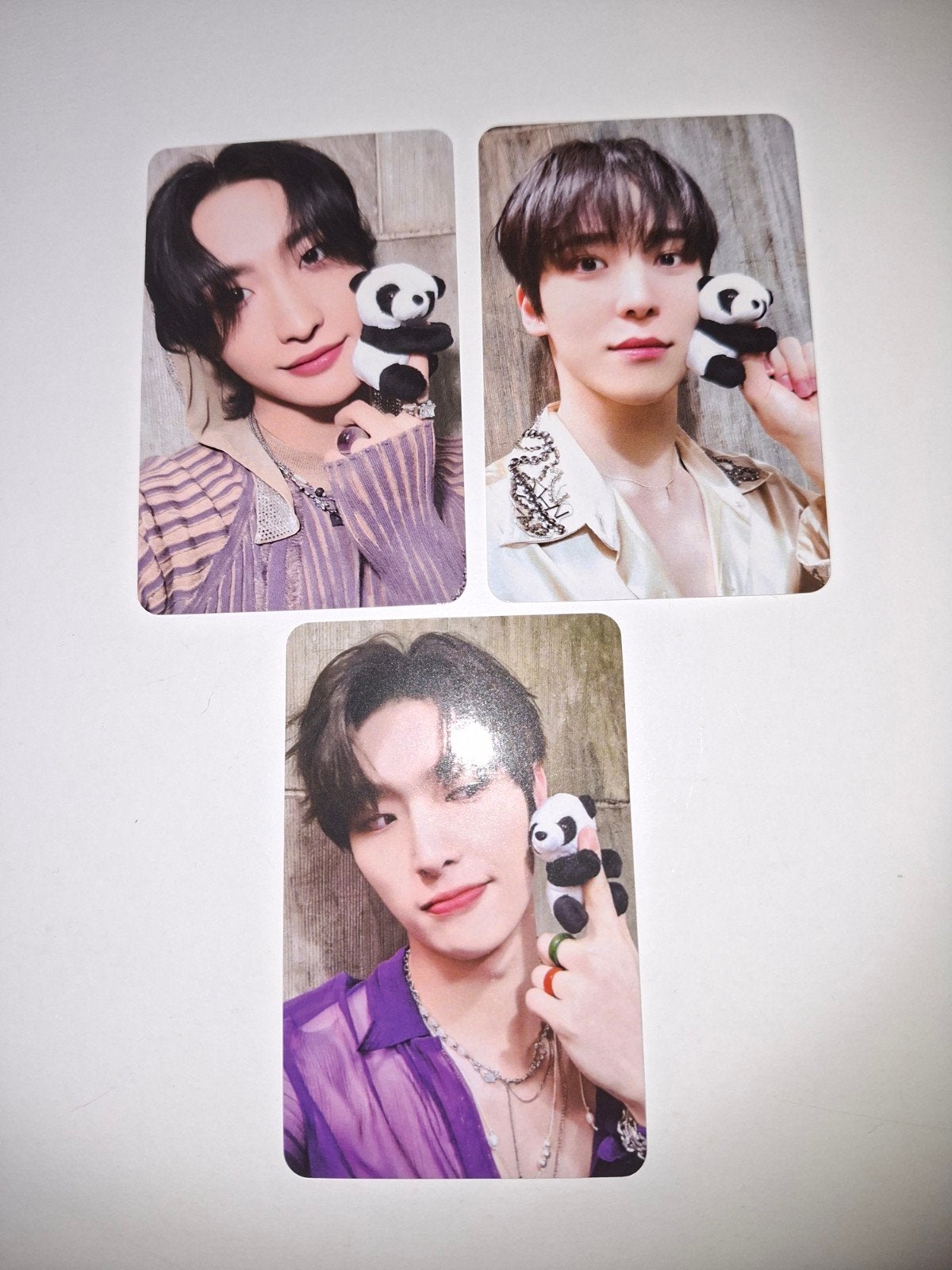 Ateez Golden Hour Panda pobs hellolive, Verzamelen, Muziek, Artiesten en Beroemdheden, Verzenden, Zo goed als nieuw, Foto of Kaart