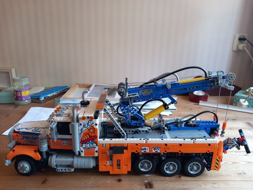 technisch lego sleepauto model 41128, Ophalen, Zo goed als nieuw