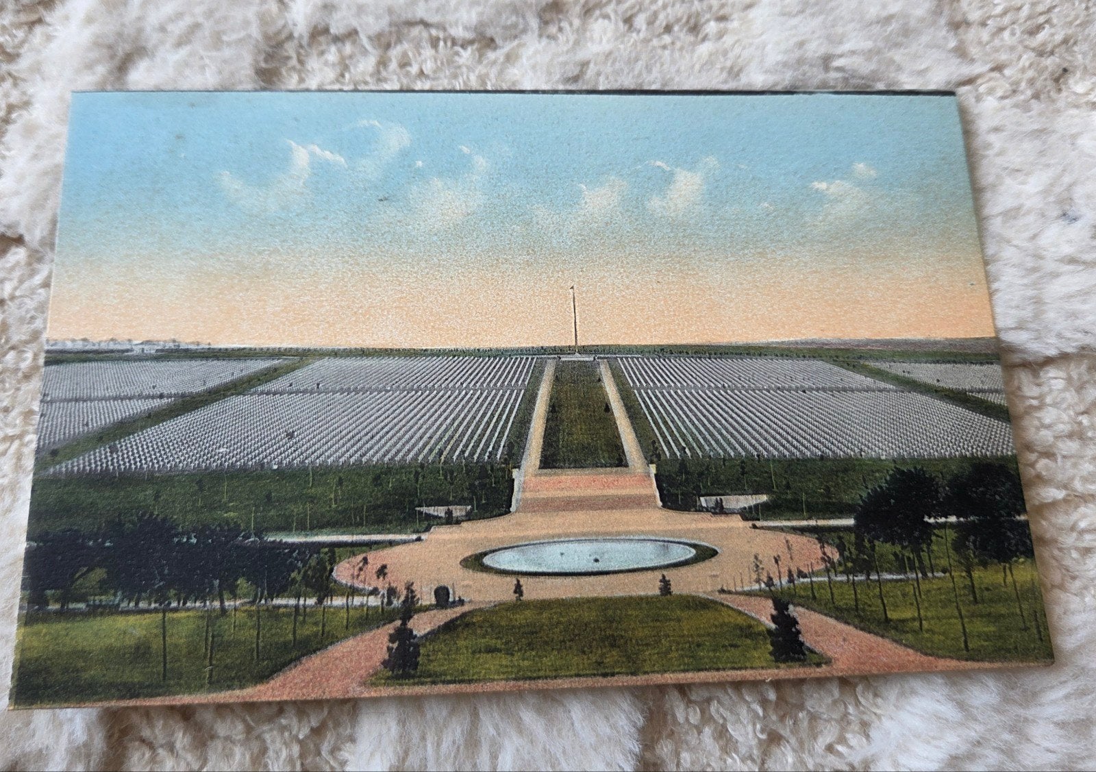 Amerikaans Kerkhof Romagne-sous-Montfaucon, Verzenden, Voor 1920, Gelopen, Frankrijk