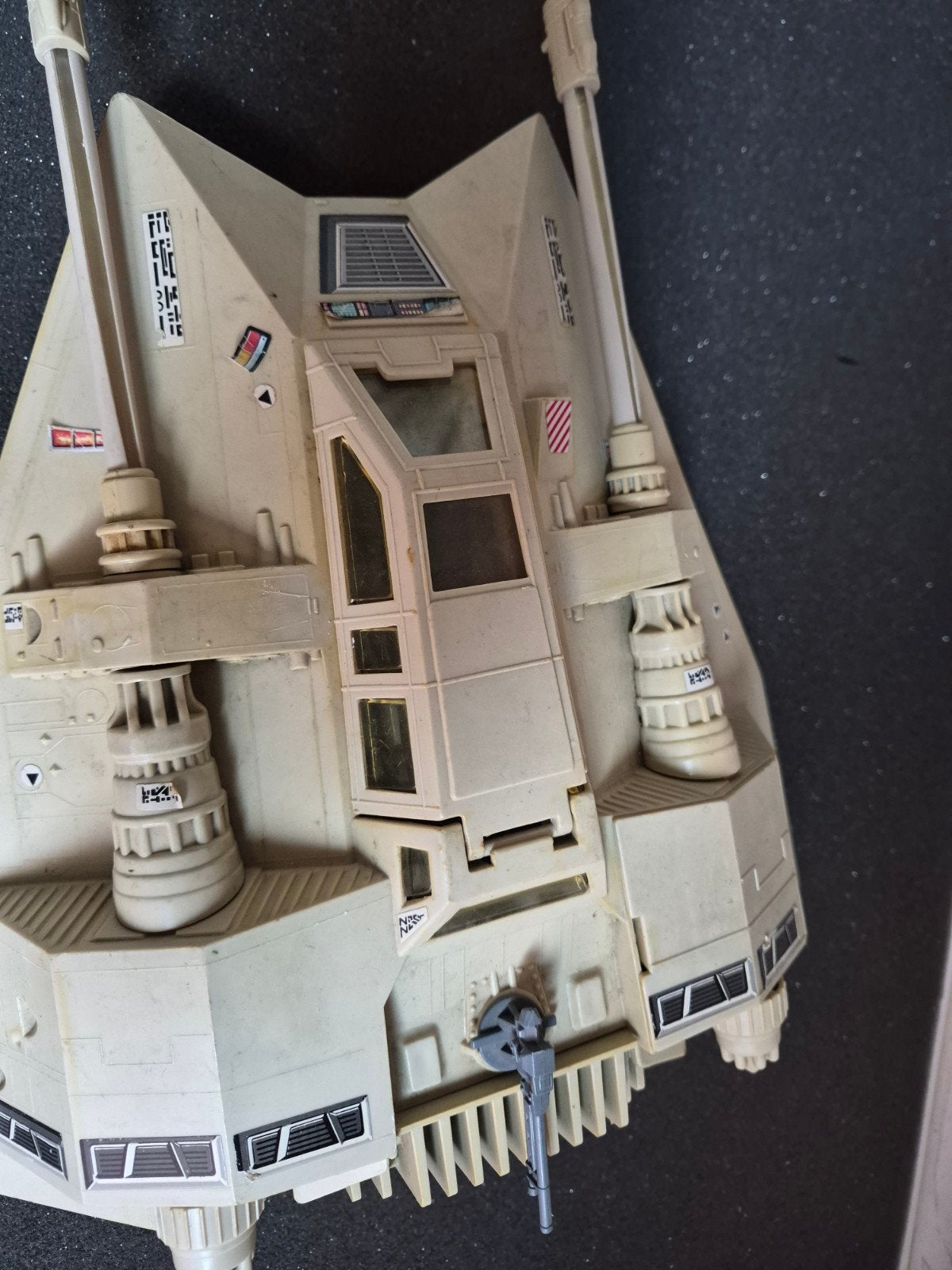 Star Wars Kenner Vintage Snowspeeder (touw blok ontbreekt), Ophalen of Verzenden, Gebruikt, Actiefiguurtje