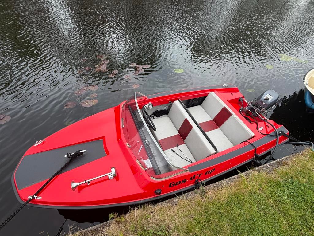 Hele nette speedboot, Watersport en Boten, Speedboten, Ophalen, Zo goed als nieuw, Minder dan 70 pk, 3 tot 6 meter
