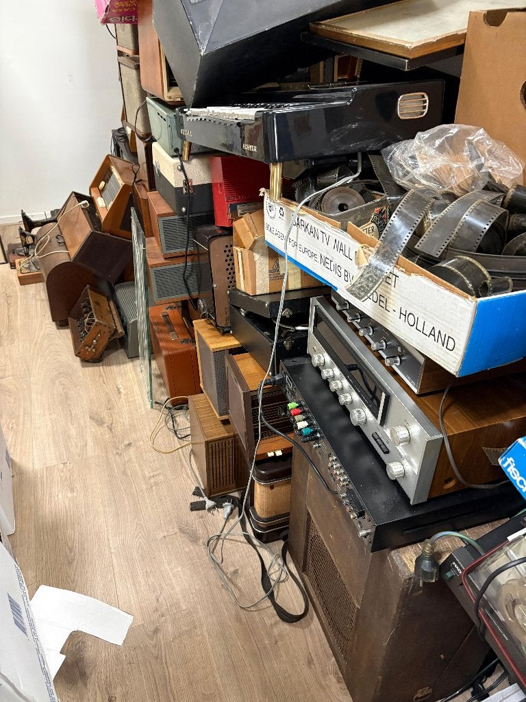 Ongeveer 50 Buizenradio's 90% werkend en gerepareerd, Ophalen, Refurbished, Radio