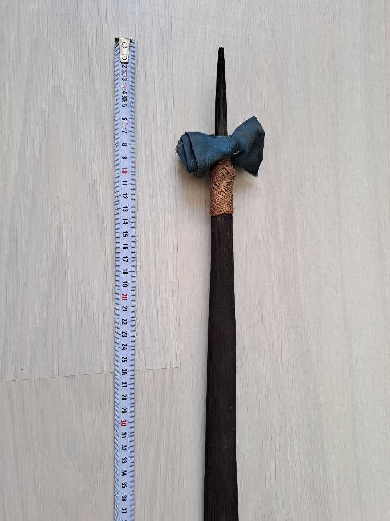 Nieuw Guinea Boog van bamboe (handbewerking), Sport en Fitness, Handboogschieten, Ophalen of Verzenden, Gebruikt, Longbow
