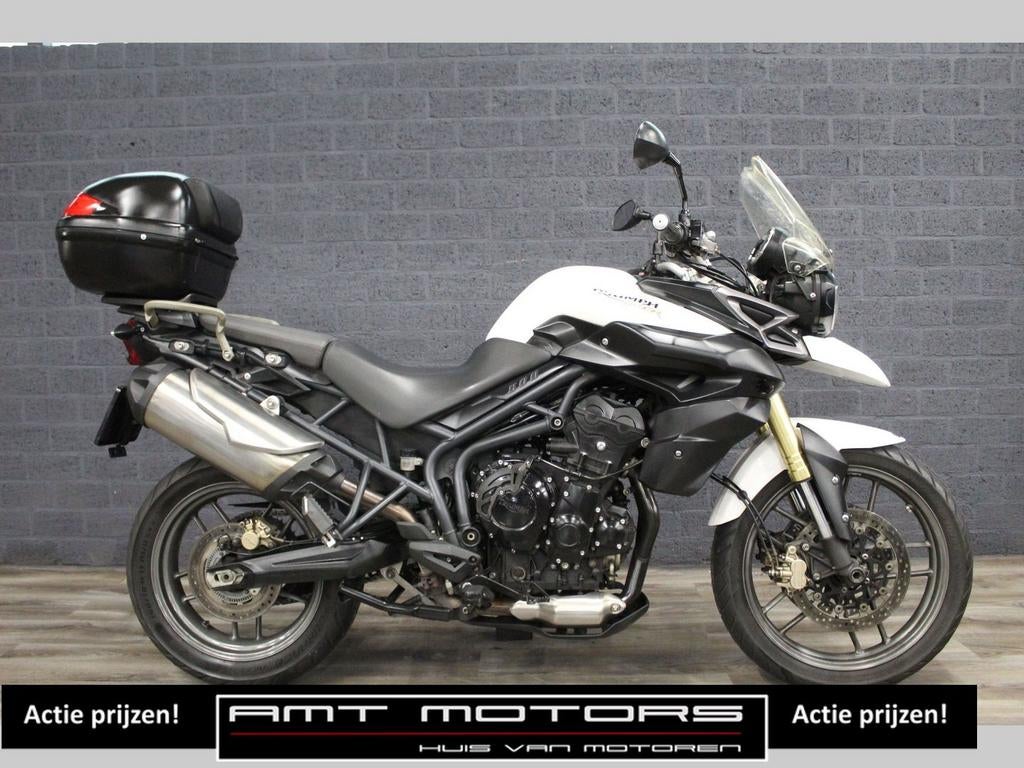 TRIUMPH TIGER 800 ABS (bj 2011) 47,411 km Topkoffer, Motorrijbewijs A, Bedrijf, Onbekend, Overig