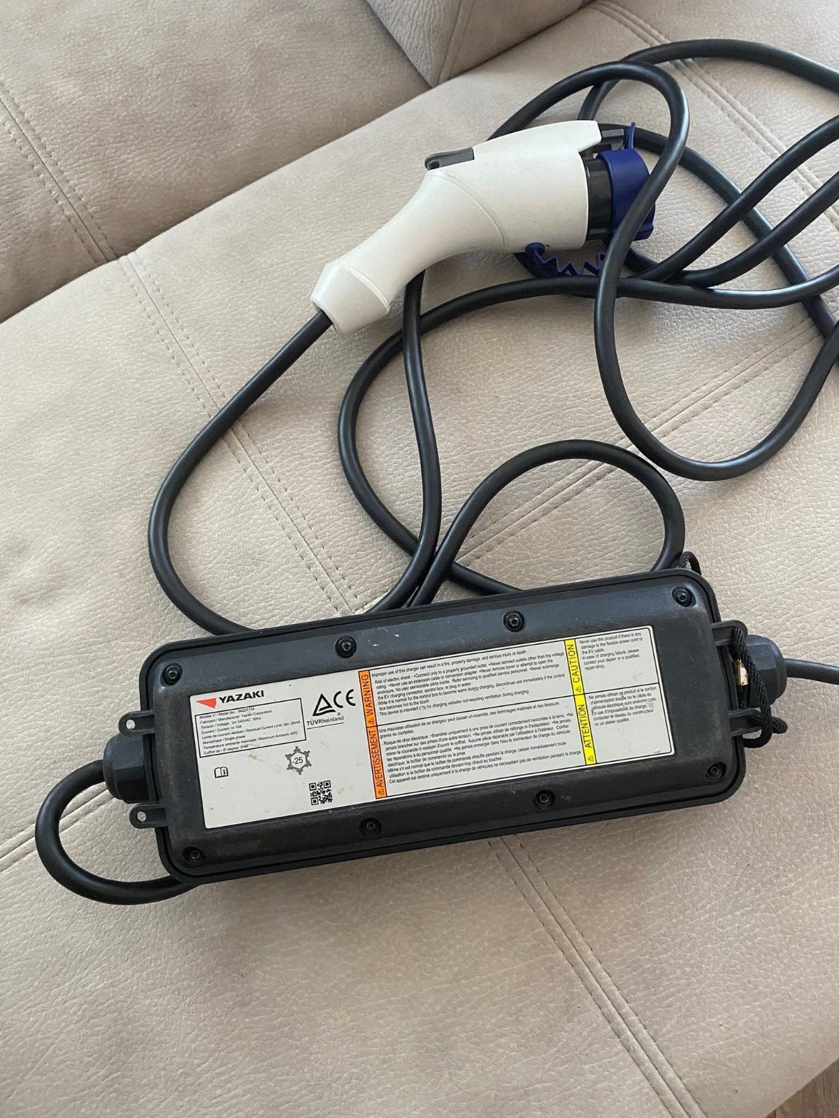 Thuislaadsnoer Type 2 (220V) voor Mitsubishi Outlander PHEV, Ophalen of Verzenden, Nieuw