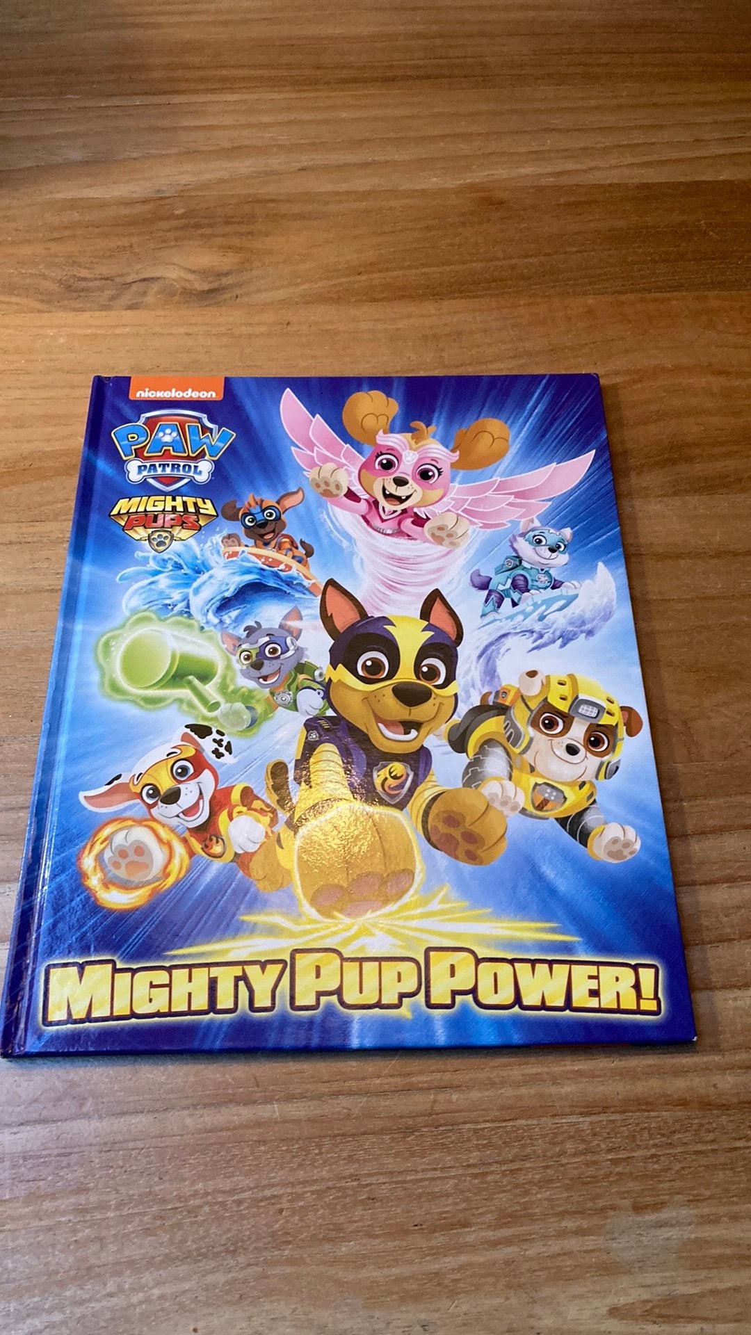 Paw patrol boek, mighty pup power, Ophalen, Zo goed als nieuw, Fictie algemeen