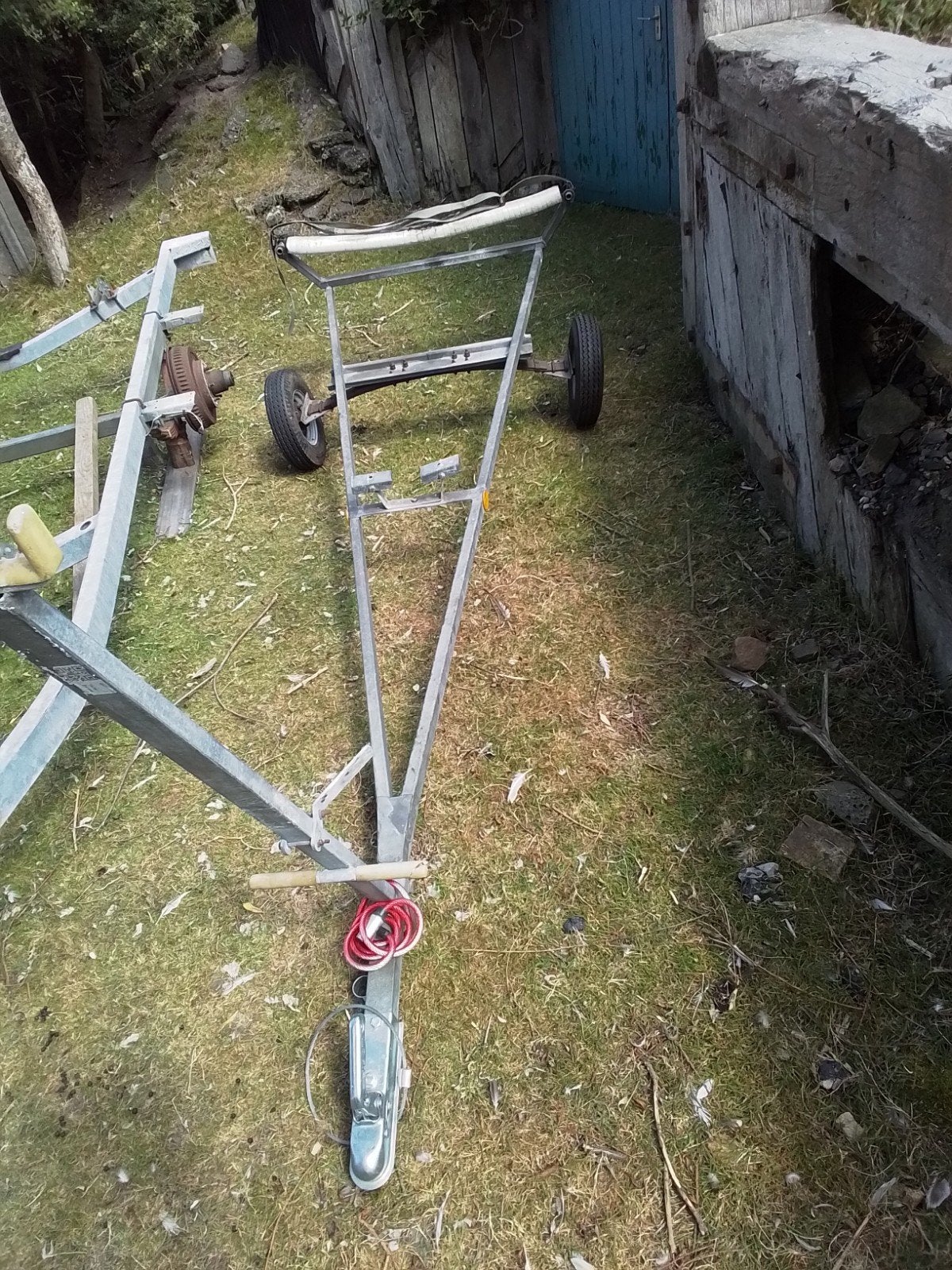 boot trailer, Ophalen