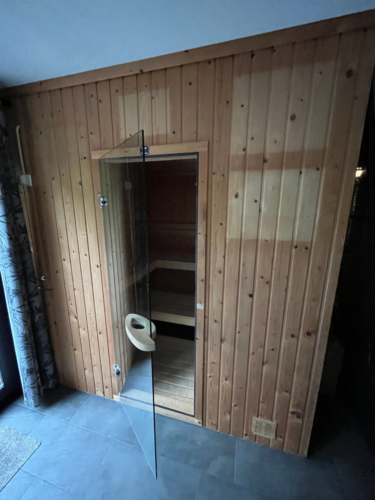 Binnensauna, Ophalen, Zo goed als nieuw, Complete sauna