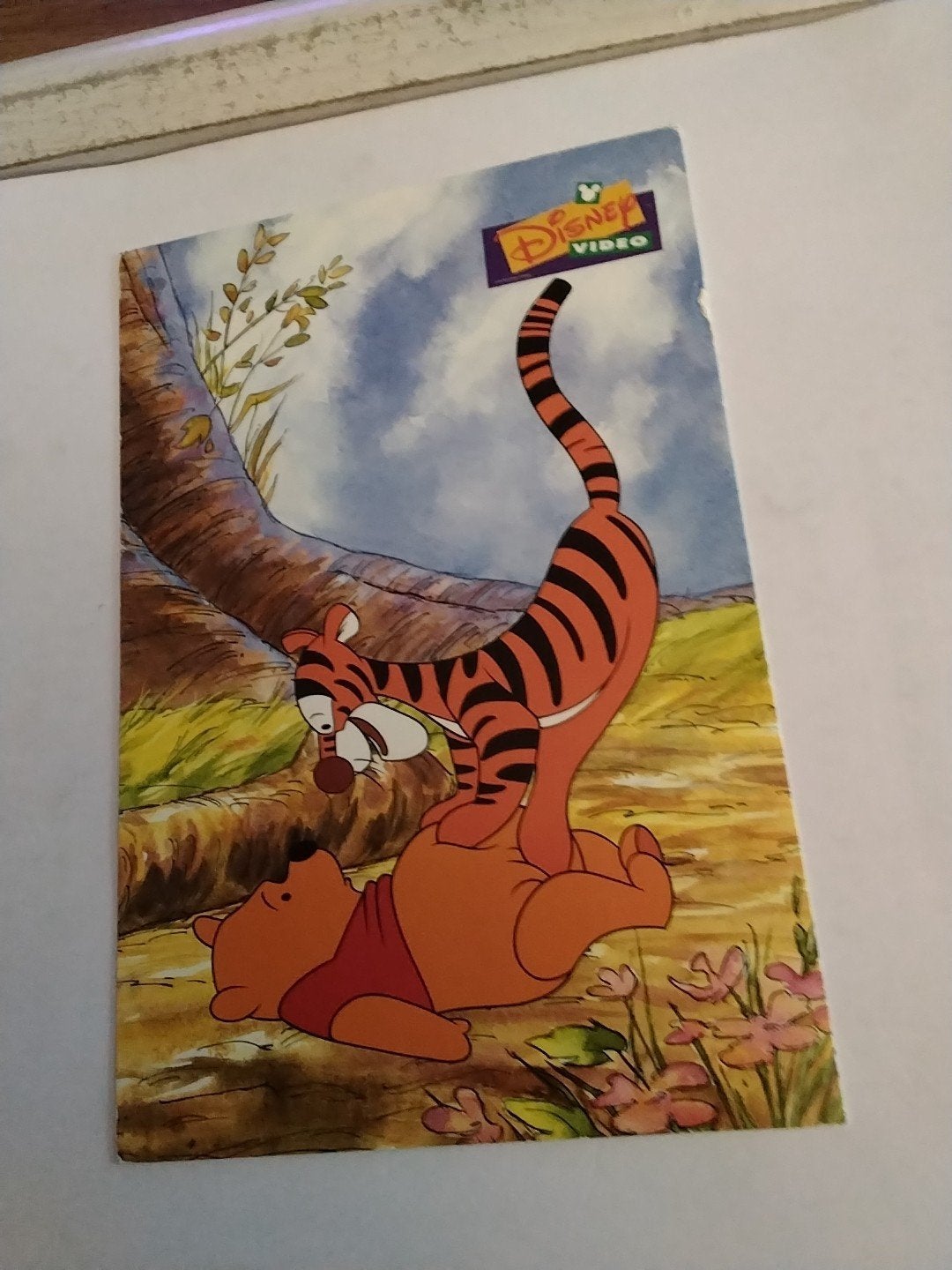 Vintage Disney Winnie de Poeh & Teigetje Ansichtkaart, Verzamelen, Ophalen of Verzenden