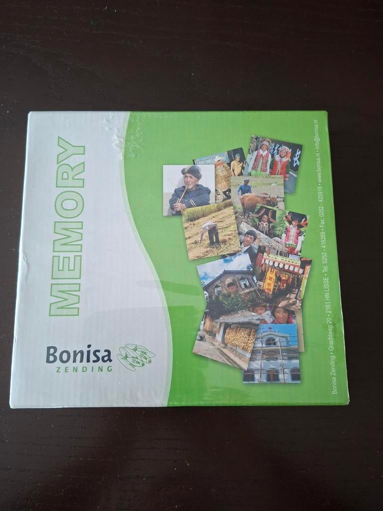 Memory spel Bonisa Zending - Nieuw in verpakking, Hobby en Vrije tijd, Een of twee spelers, Ophalen of Verzenden, Nieuw, Bonisa Zending