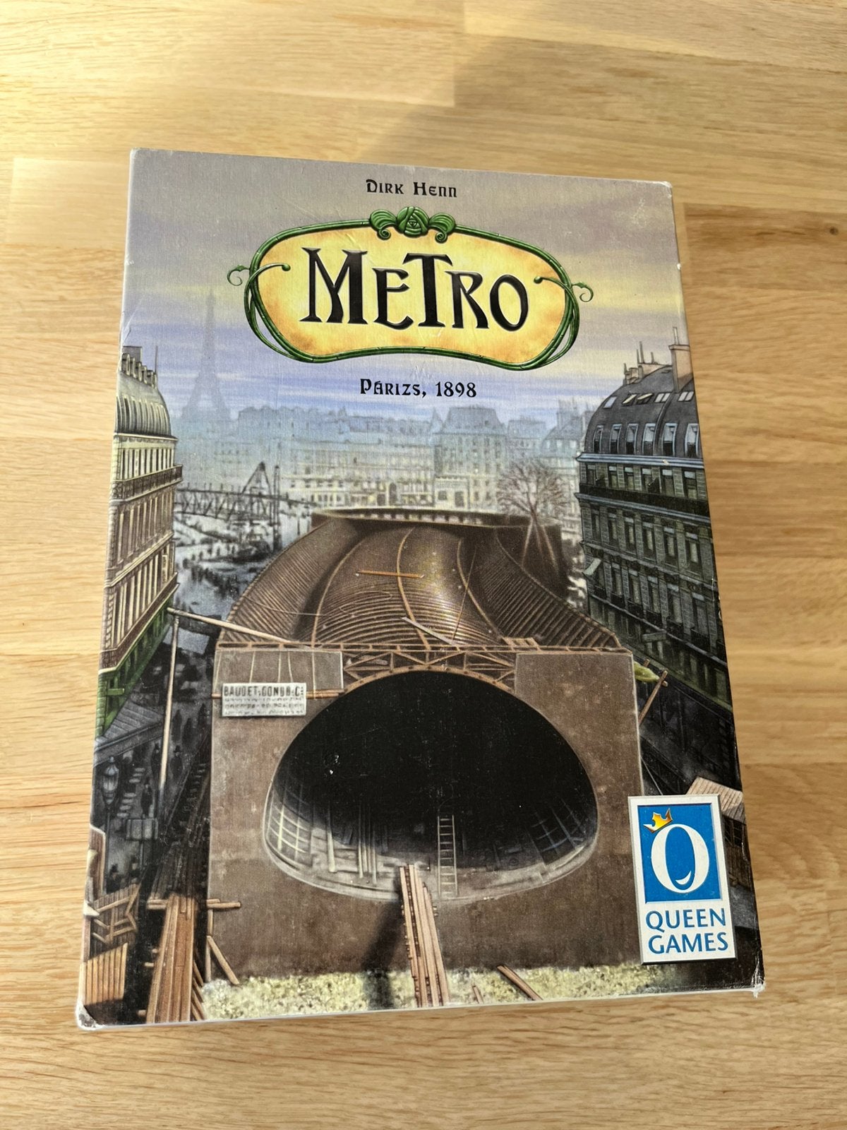 Metro, Hobby en Vrije tijd, Gezelschapsspellen | Bordspellen, Ophalen of Verzenden, Gebruikt