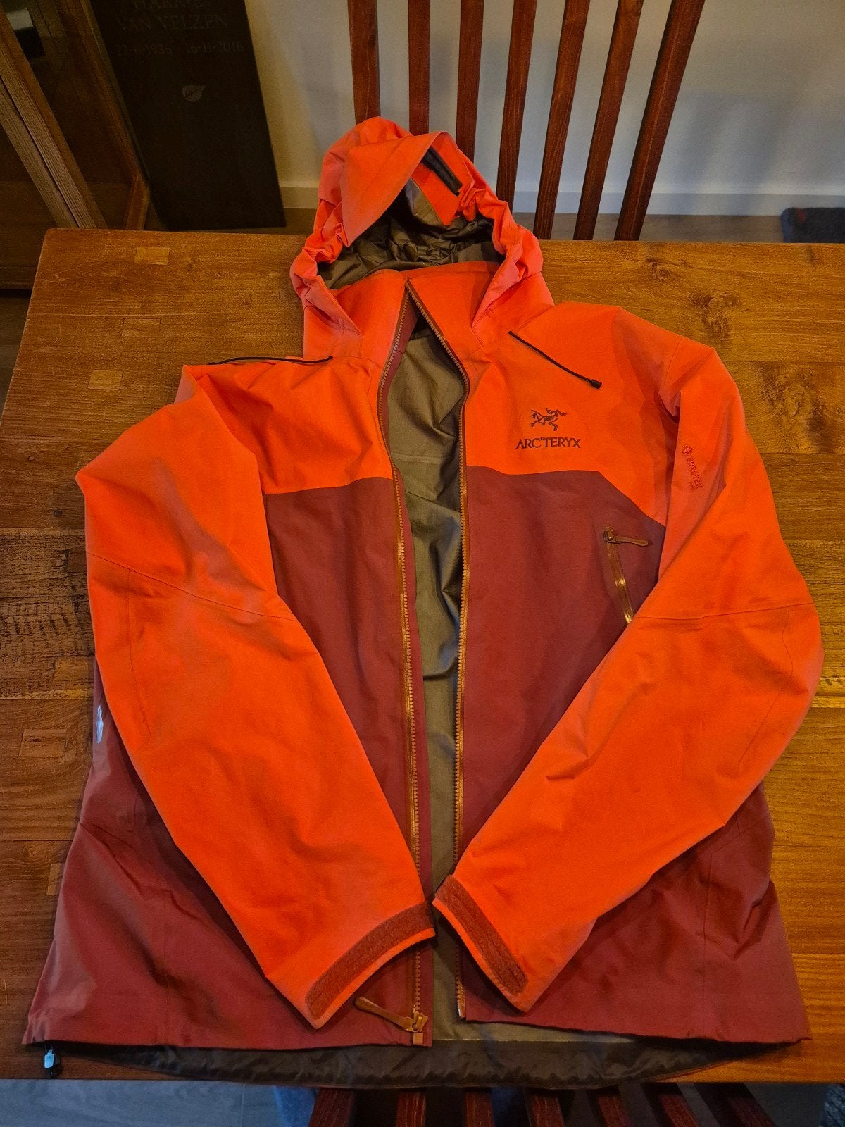 Arc'teryx Beta AR regenjas XL, Ophalen of Verzenden, Zo goed als nieuw, Regenjas, Heren