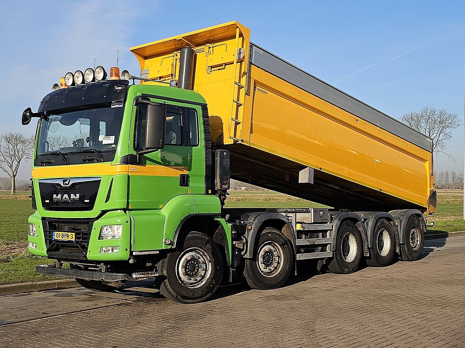 M.A.N. TGS 47.470 10x4 22m3 tipper, Automaat, Euro 6, Overige kleuren, MAN