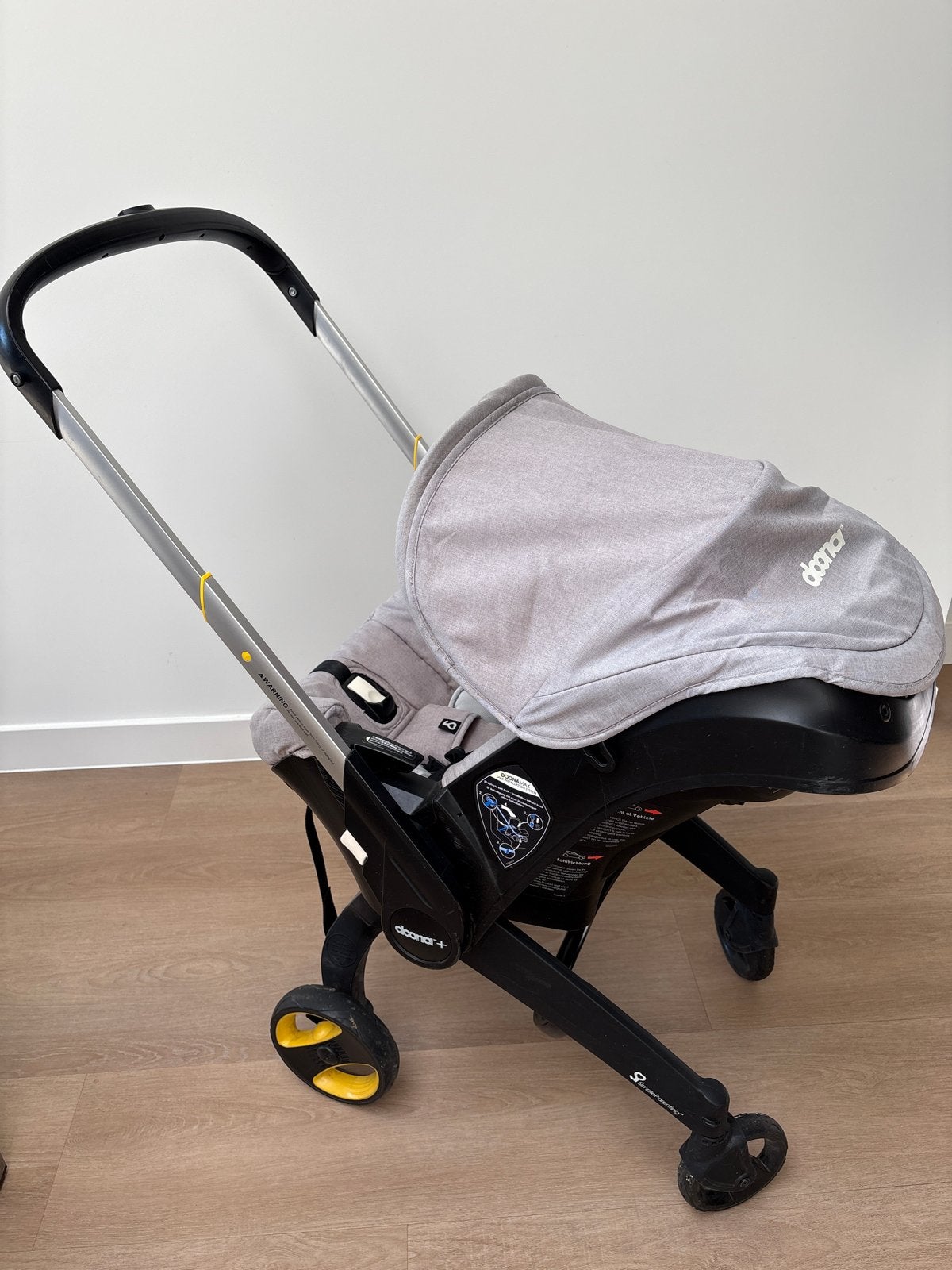 Doona+ autostoel en kinderwagen in één, 0 t/m 13 kg, Ophalen, Overige merken, Gebruikt