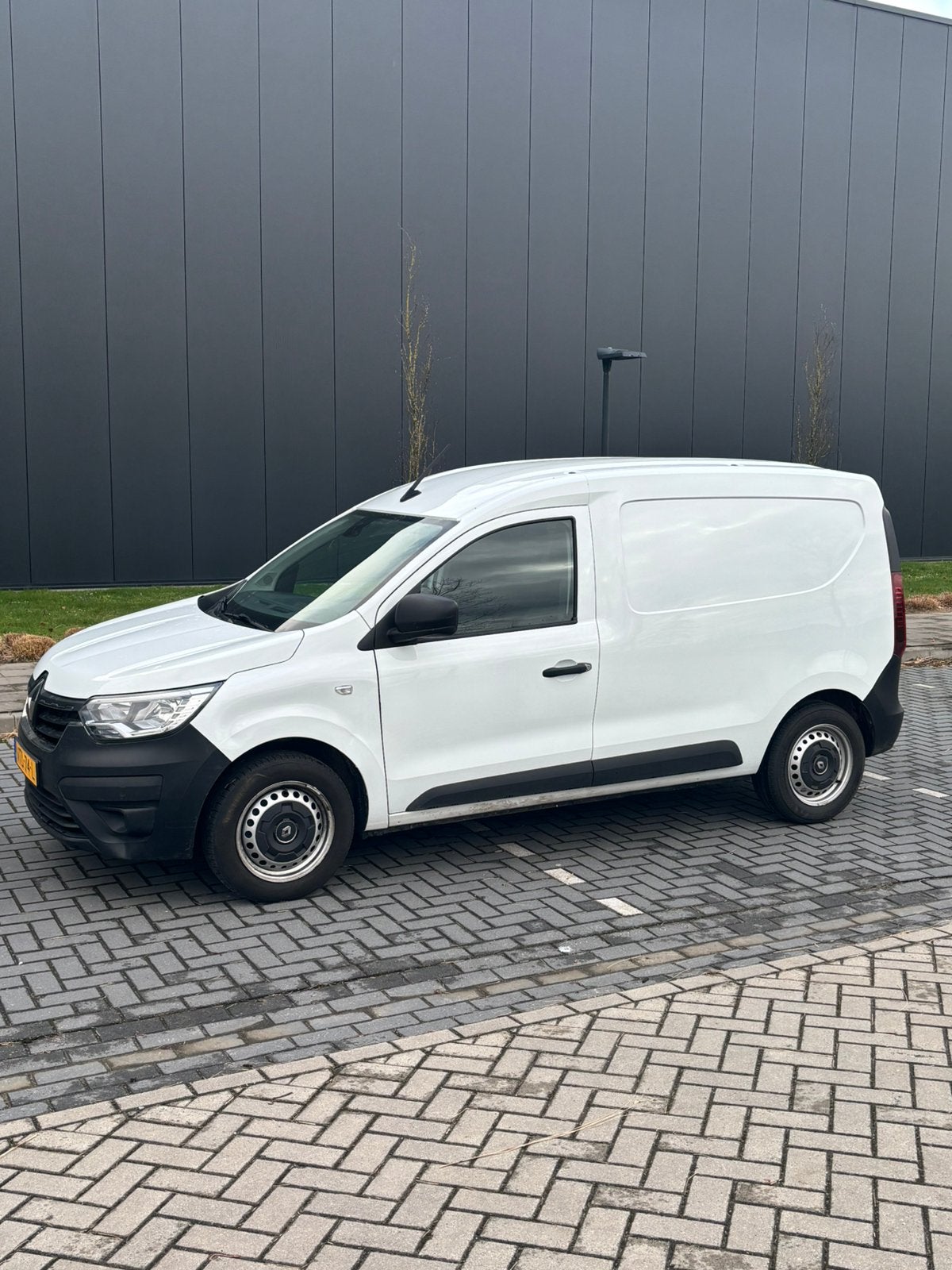 Renault Express Van 1.5 Blue dCi 95pk 2022 Wit, Auto's, Voorwielaandrijving, Dealer onderhouden, Stof, Euro 6