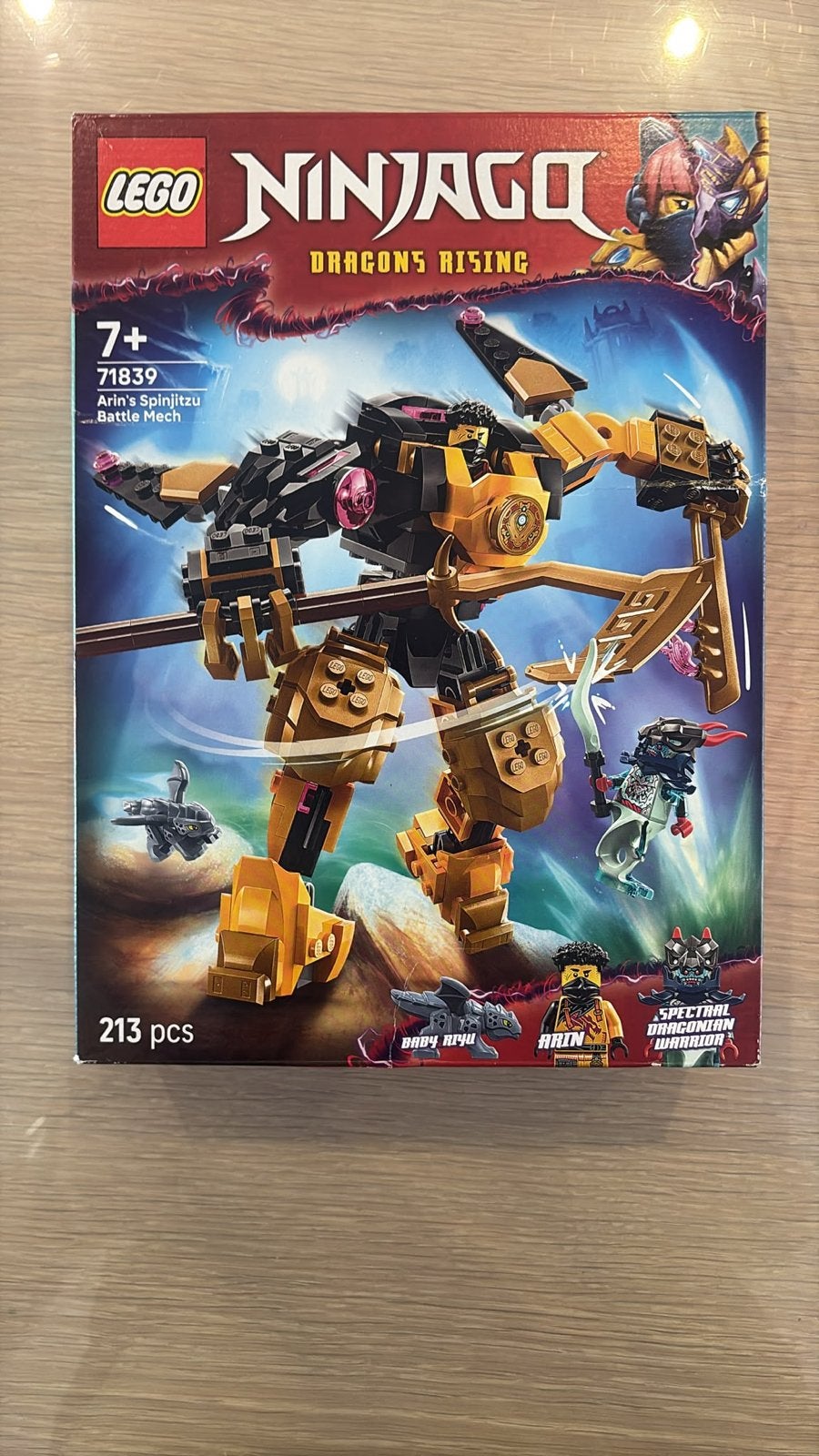 LEGO Ninjago 71839 Arin's Spinjitzu Battle Mech Nieuw, Ophalen, Nieuw, Overige merken