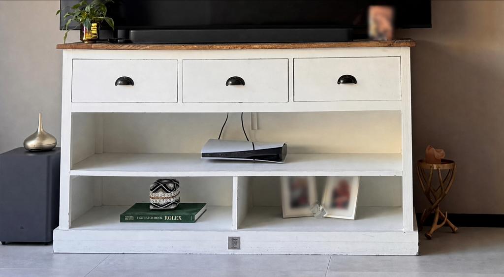 Riviera maison dressoir, Ophalen, Gebruikt, 100 tot 150 cm, Minder dan 100 cm